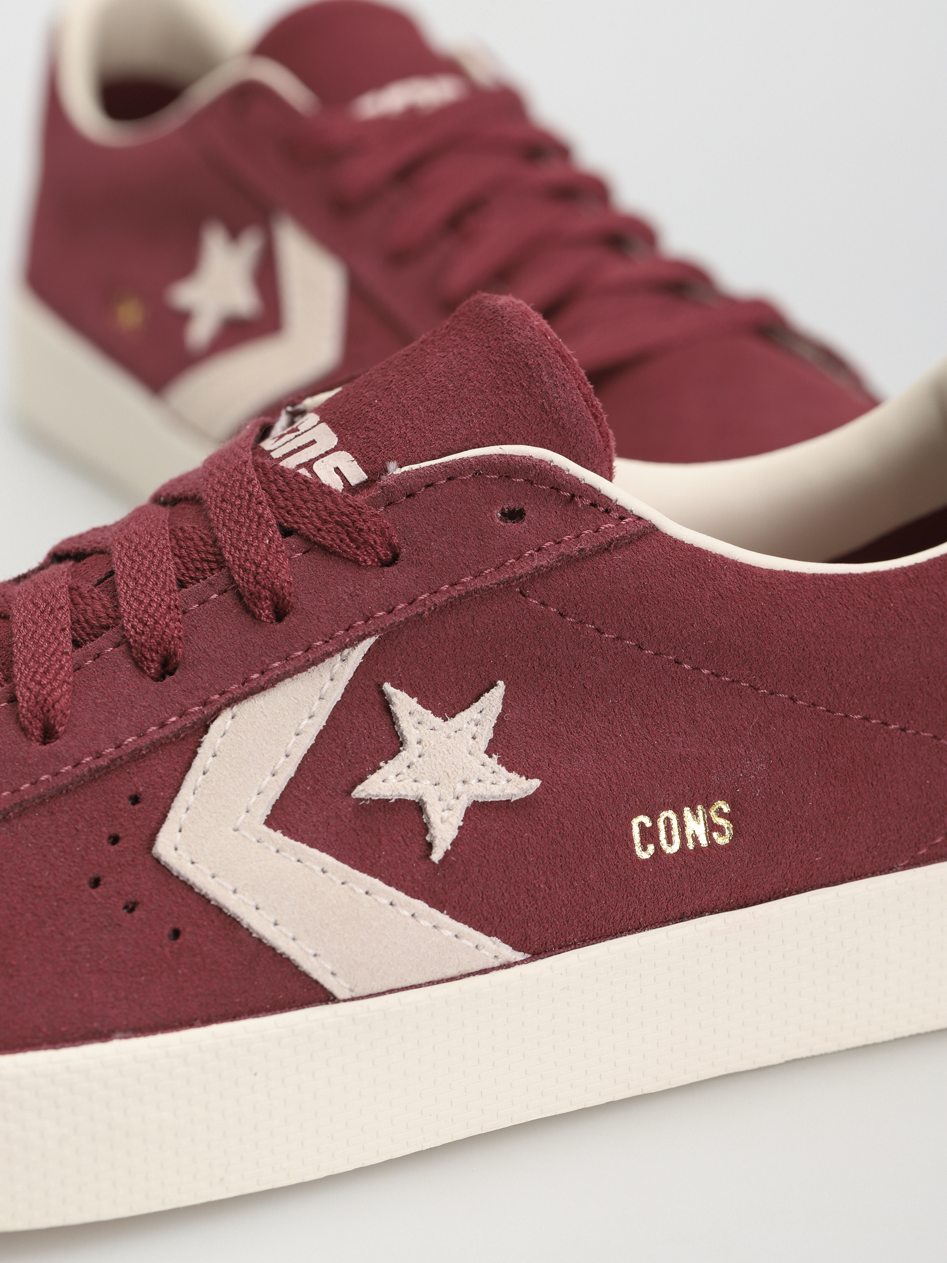 Converse Pro Leather Vulc OX Cipők (cherry vision/egret)