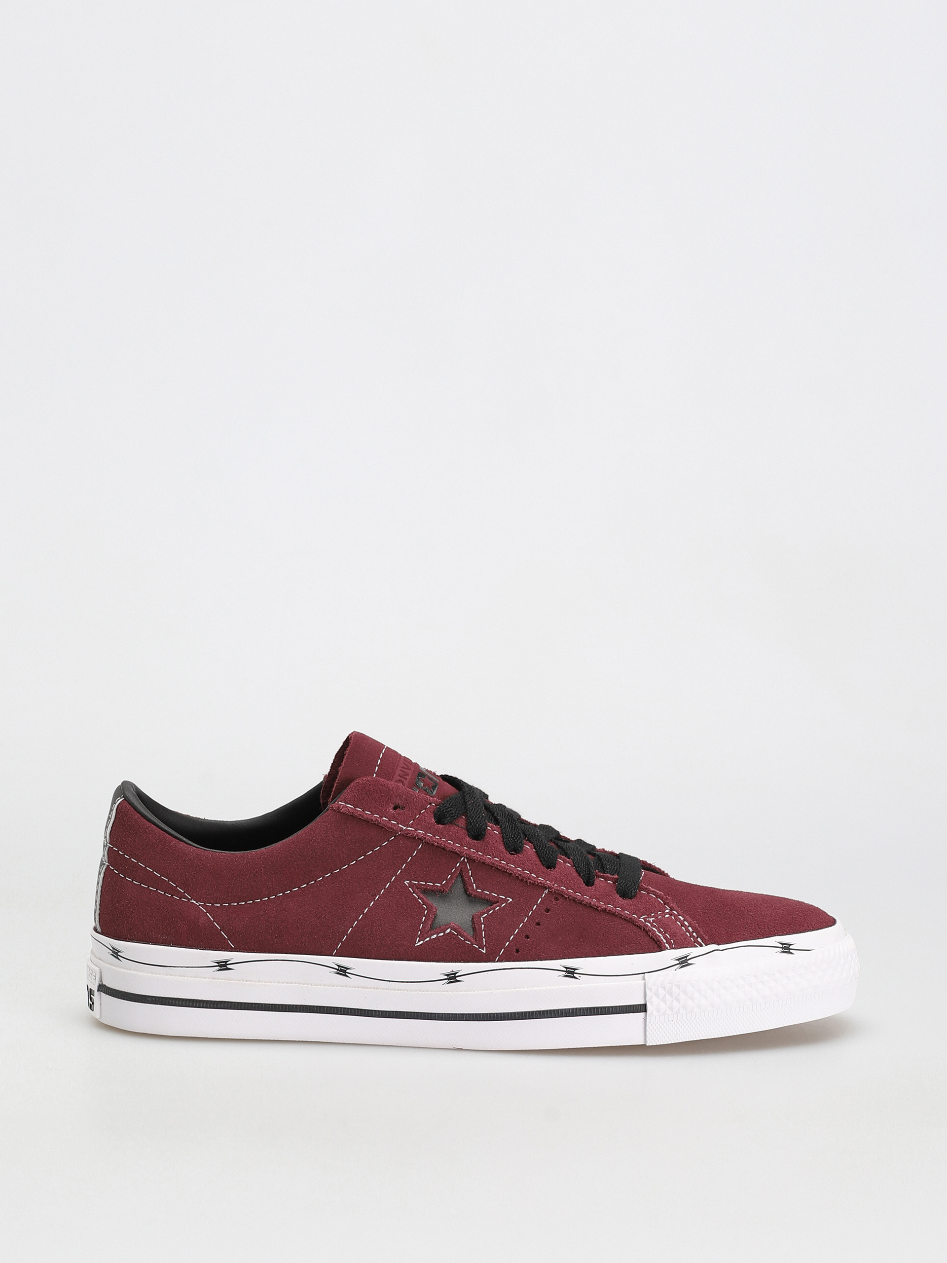 Converse One Star Pro OX Cipők (deep bordeaux/black)