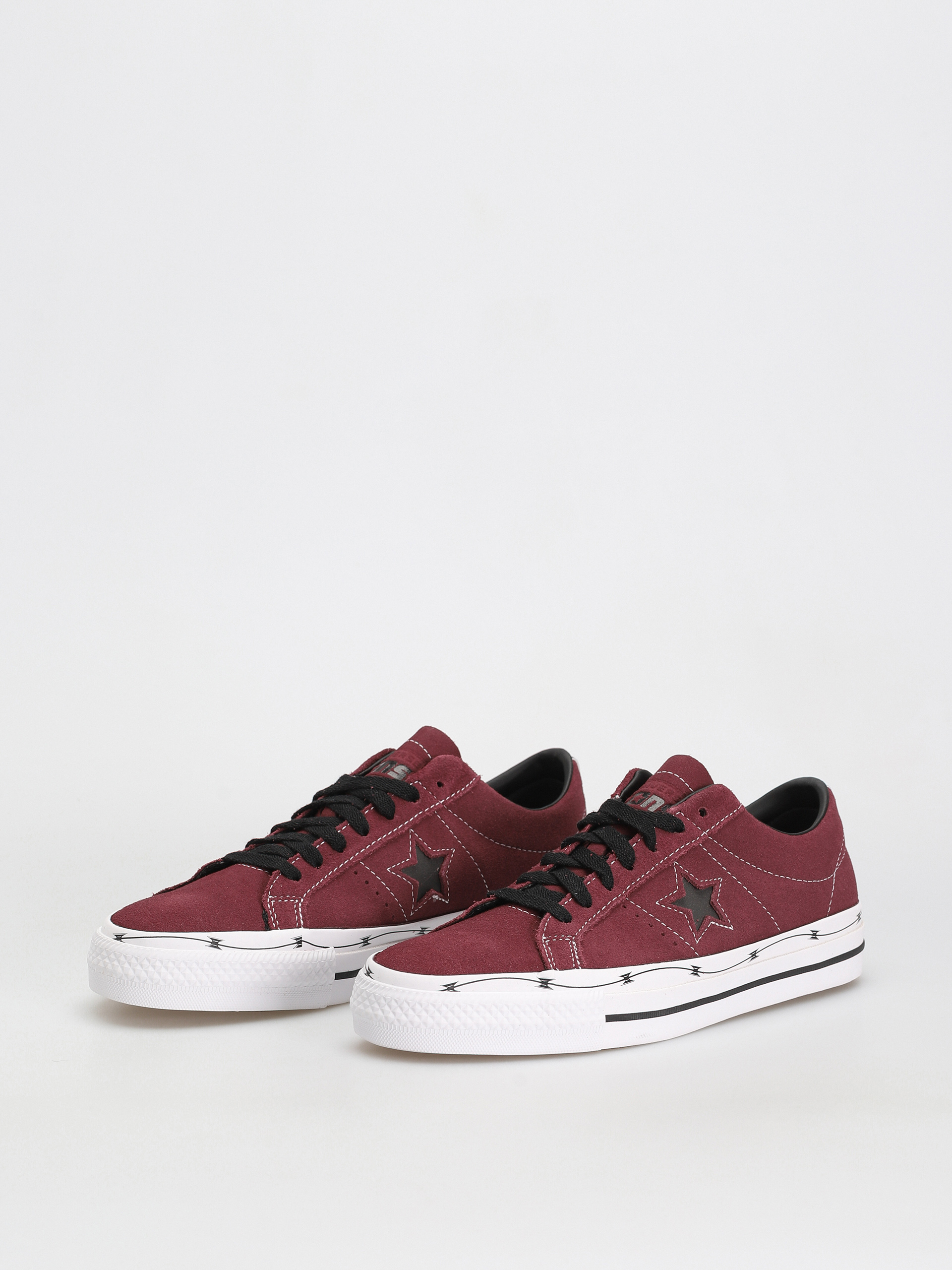 Converse One Star Pro OX Cipők (deep bordeaux/black)