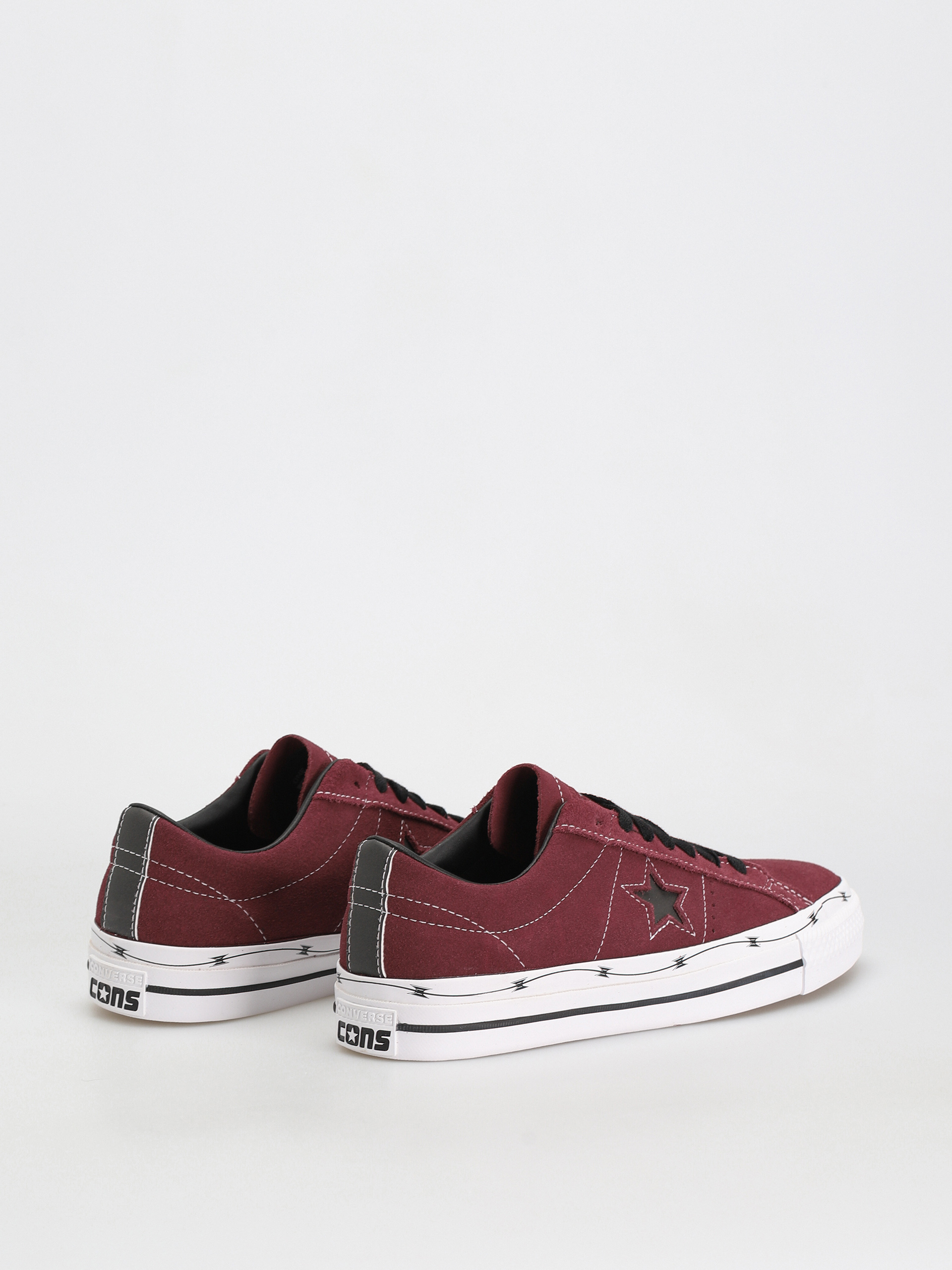 Converse One Star Pro OX Cipők (deep bordeaux/black)
