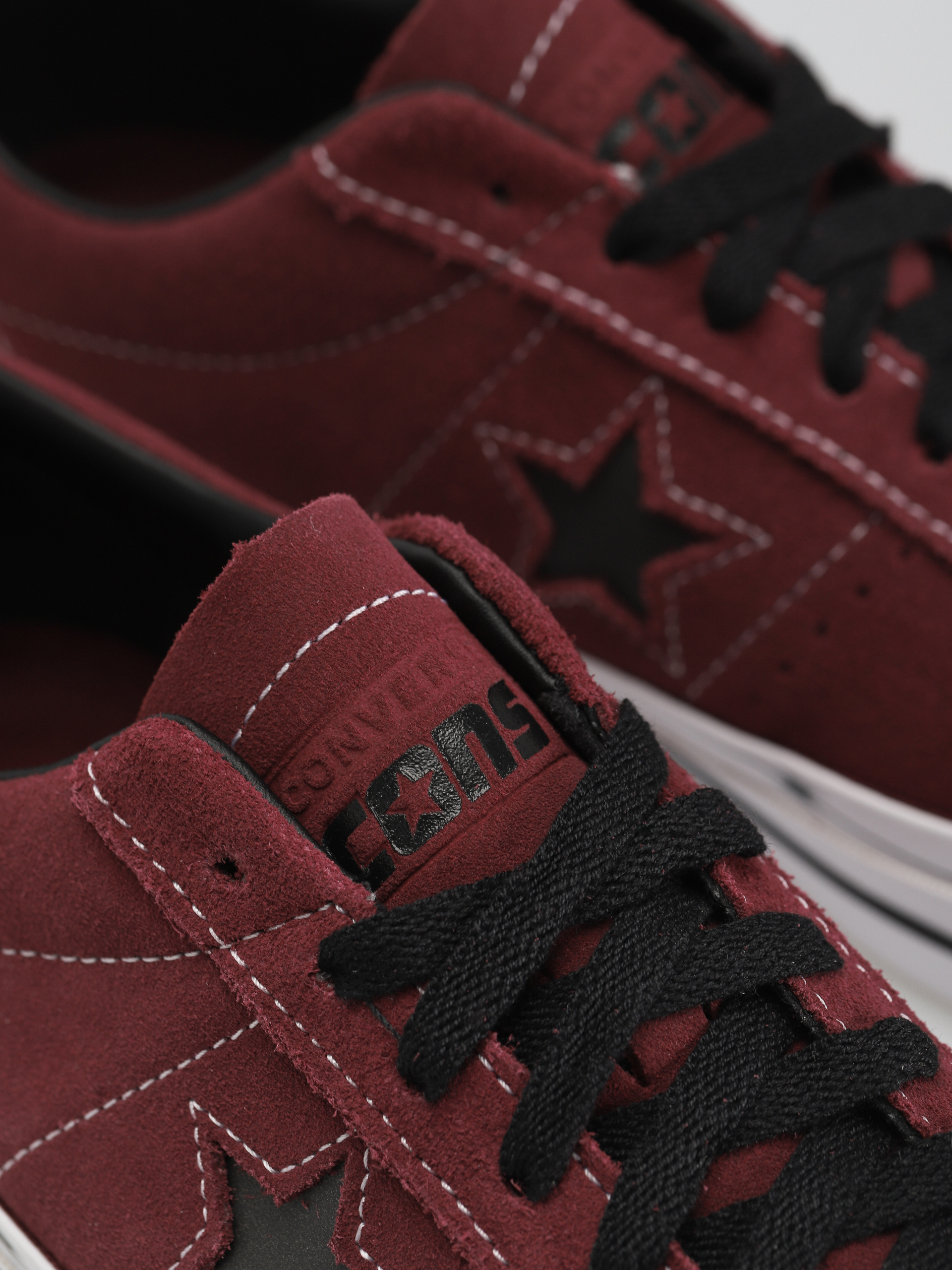 Converse One Star Pro OX Cipők (deep bordeaux/black)
