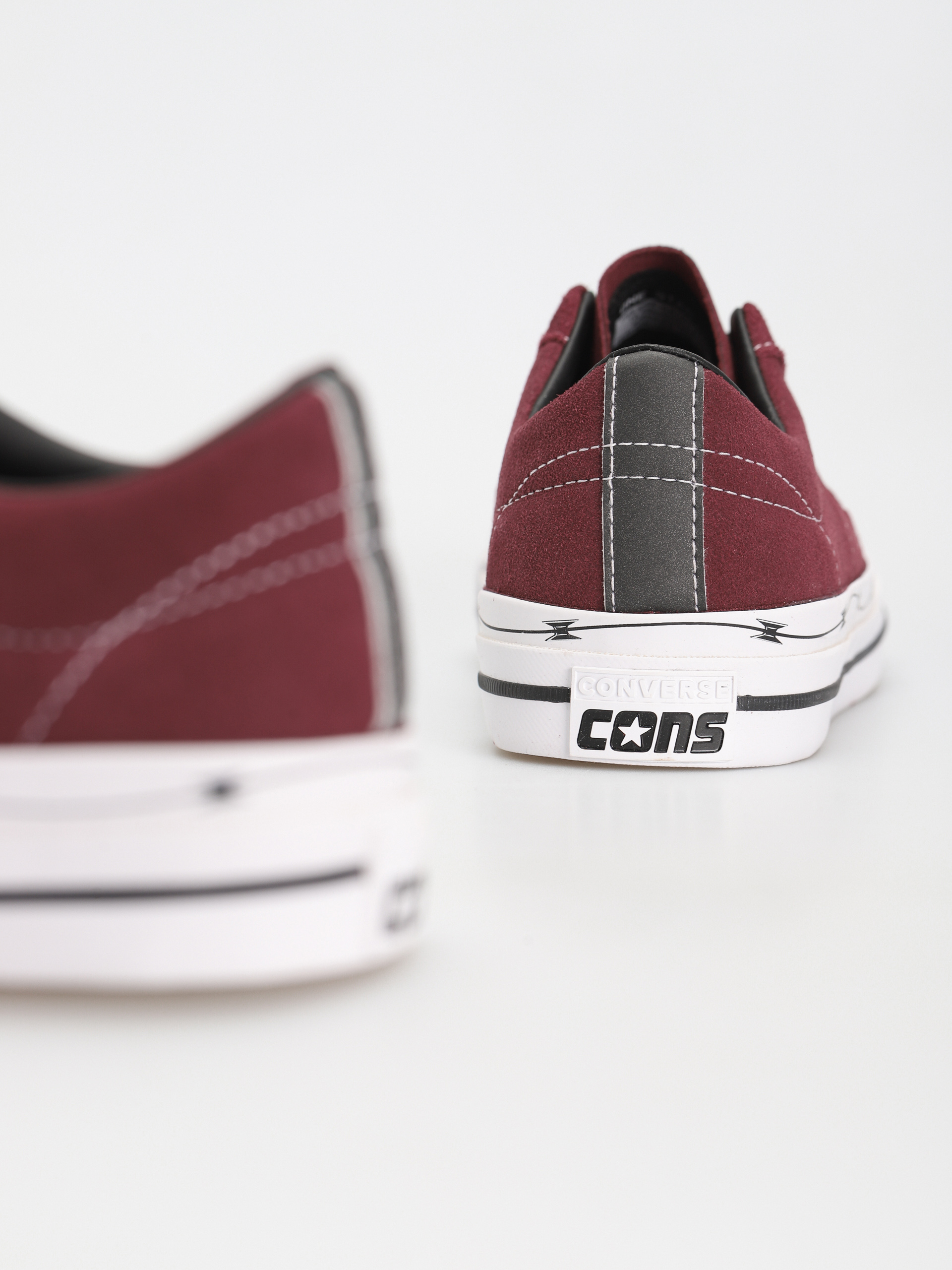 Converse One Star Pro OX Cipők (deep bordeaux/black)