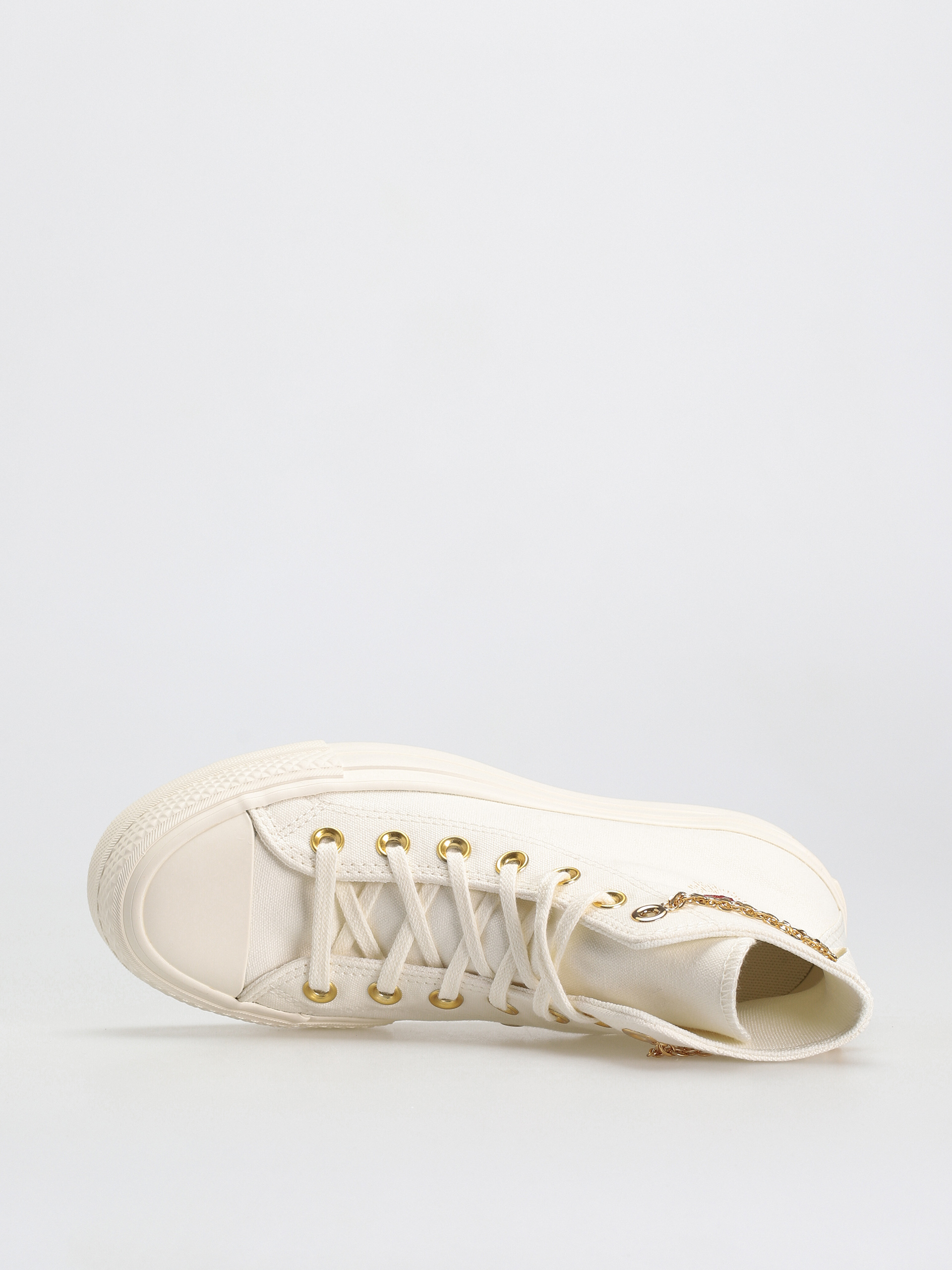 Converse Chuck Taylor All Star Lift Hi Tornacipők Wmn (egret/thriftyshop yellow)