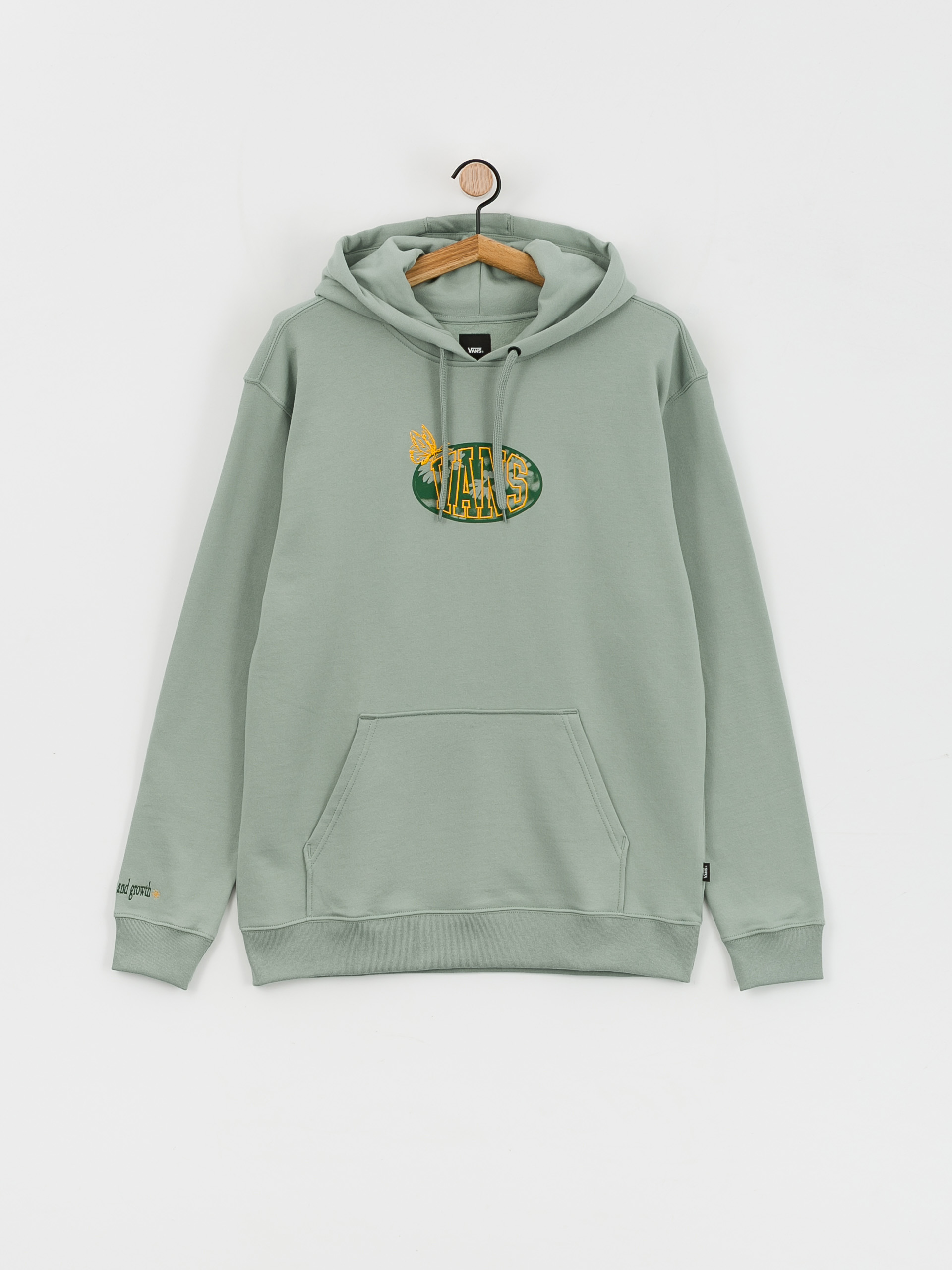 Vans Daisy Photo HD Kapucnis pulóver (chinois green)