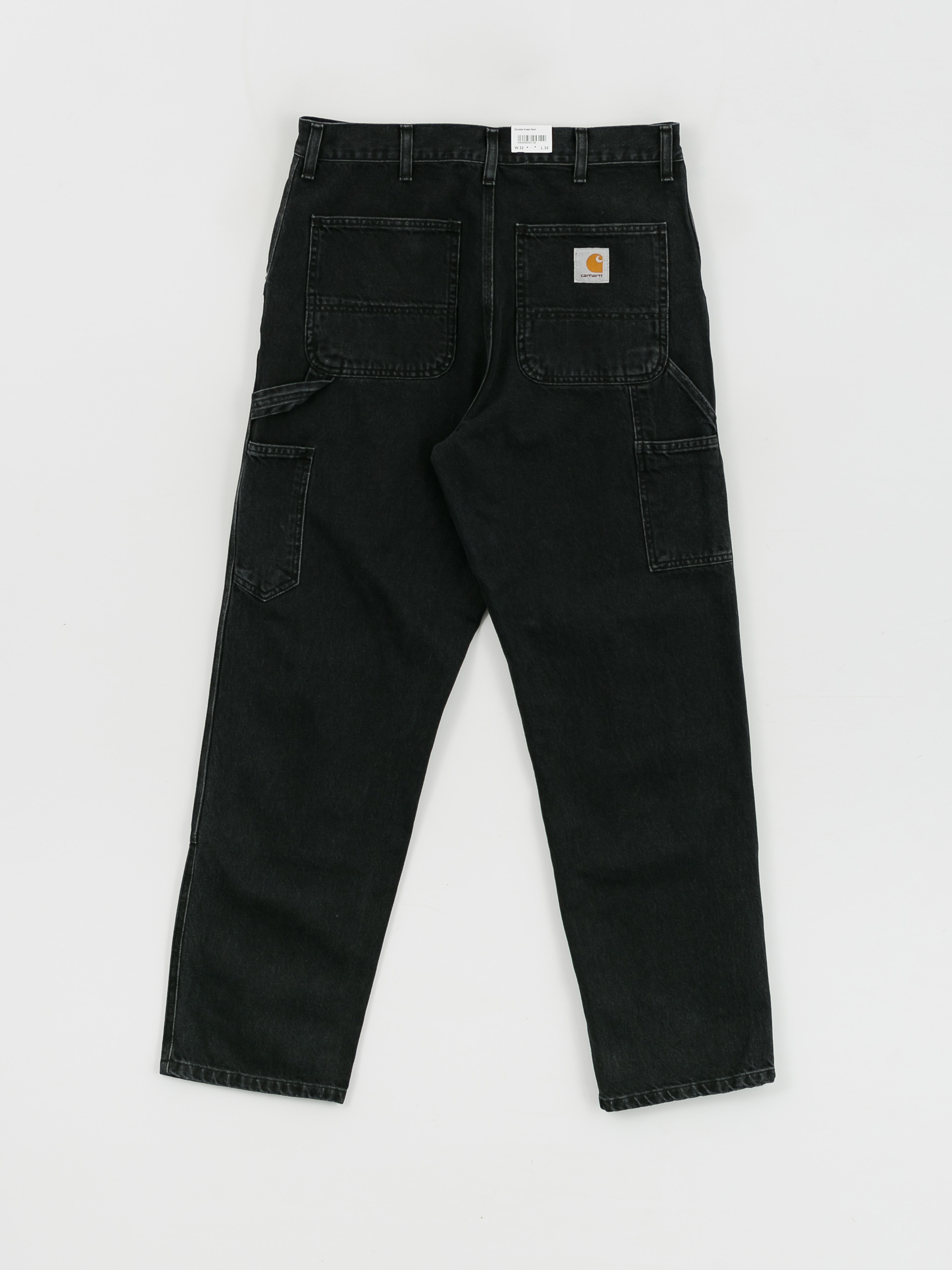 Carhartt WIP Double Knee Kisnadrág (black)
