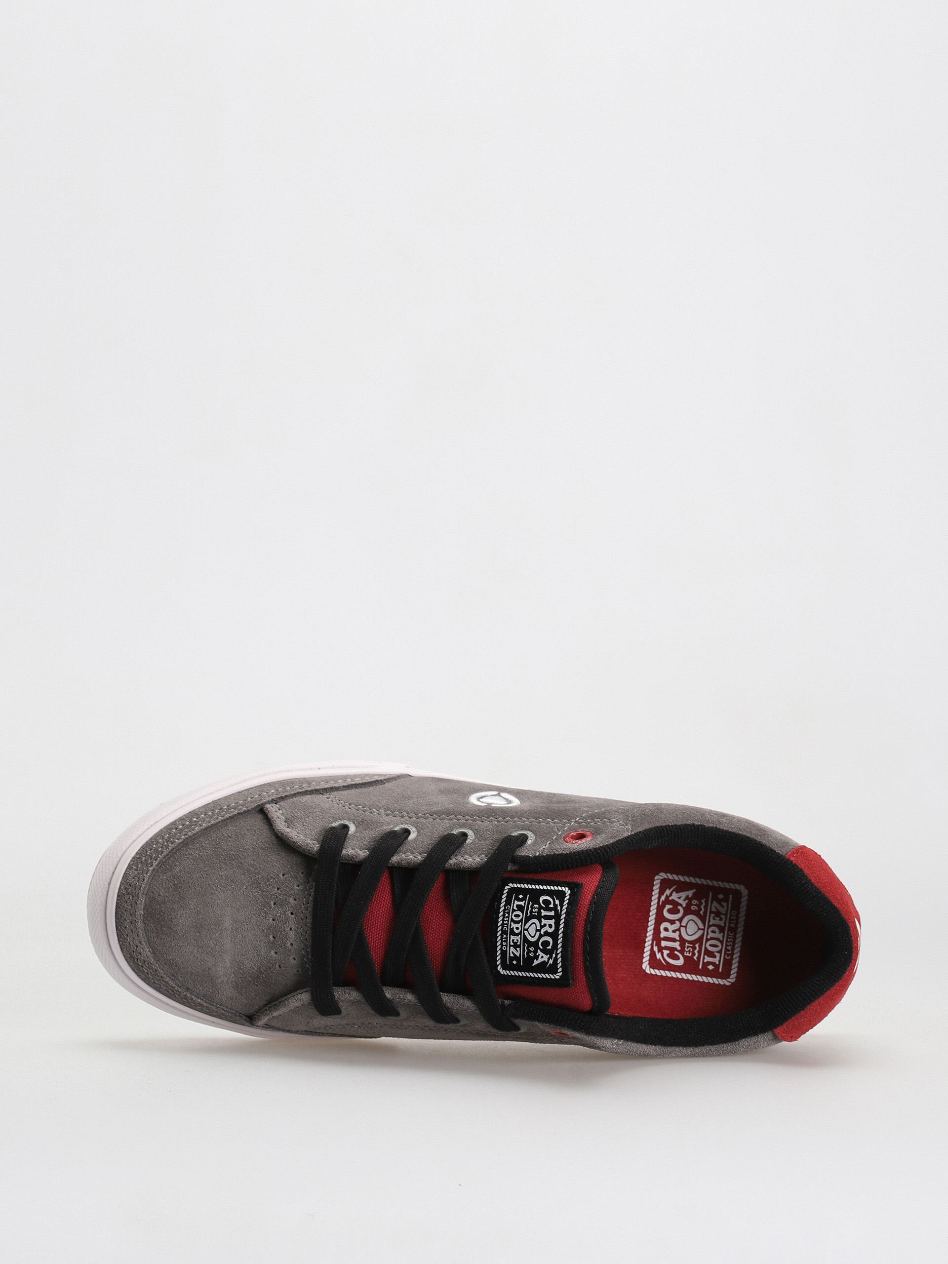 Circa Al 50 Slim Cipők (charcoal grey/pompeian red/white)