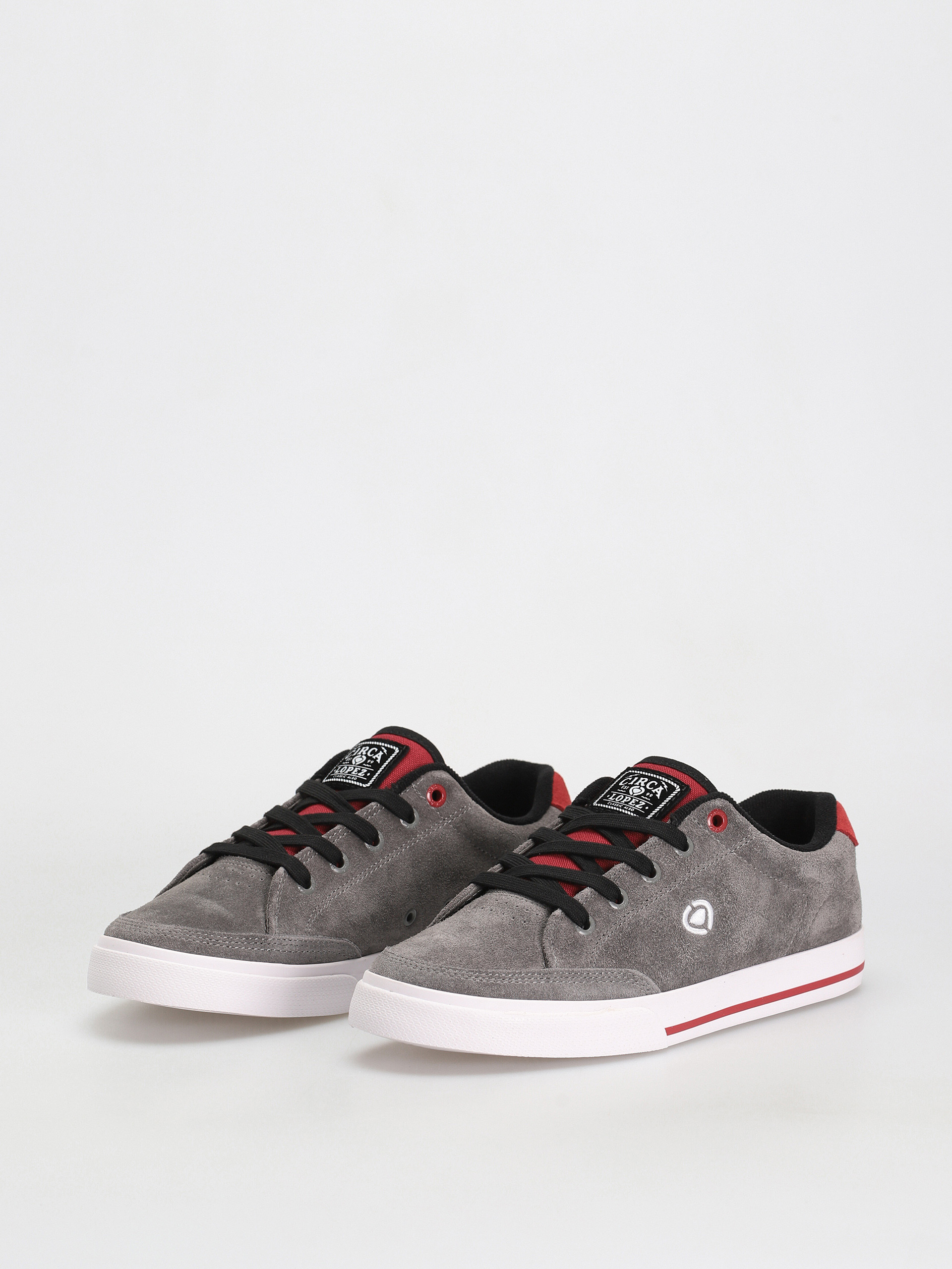 Circa Al 50 Slim Cipők (charcoal grey/pompeian red/white)