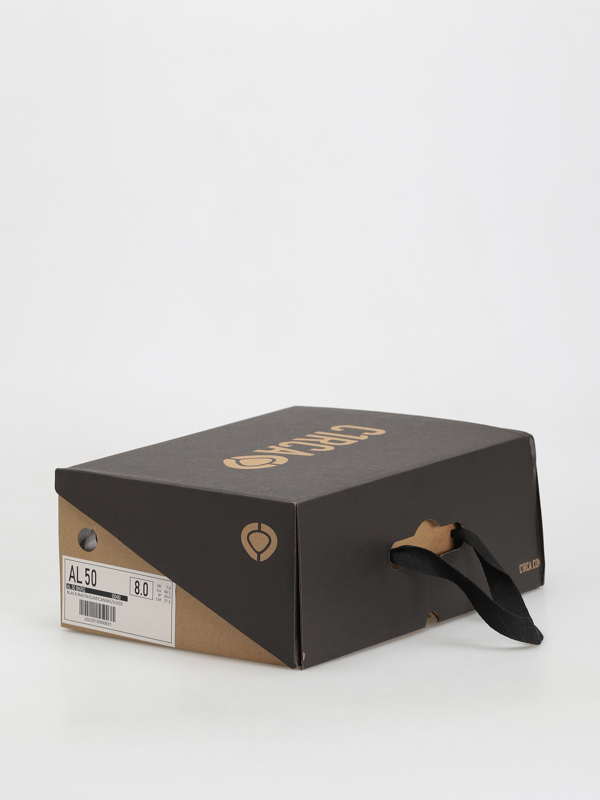 Circa Al 50 Cipők (black/rasta/gum)