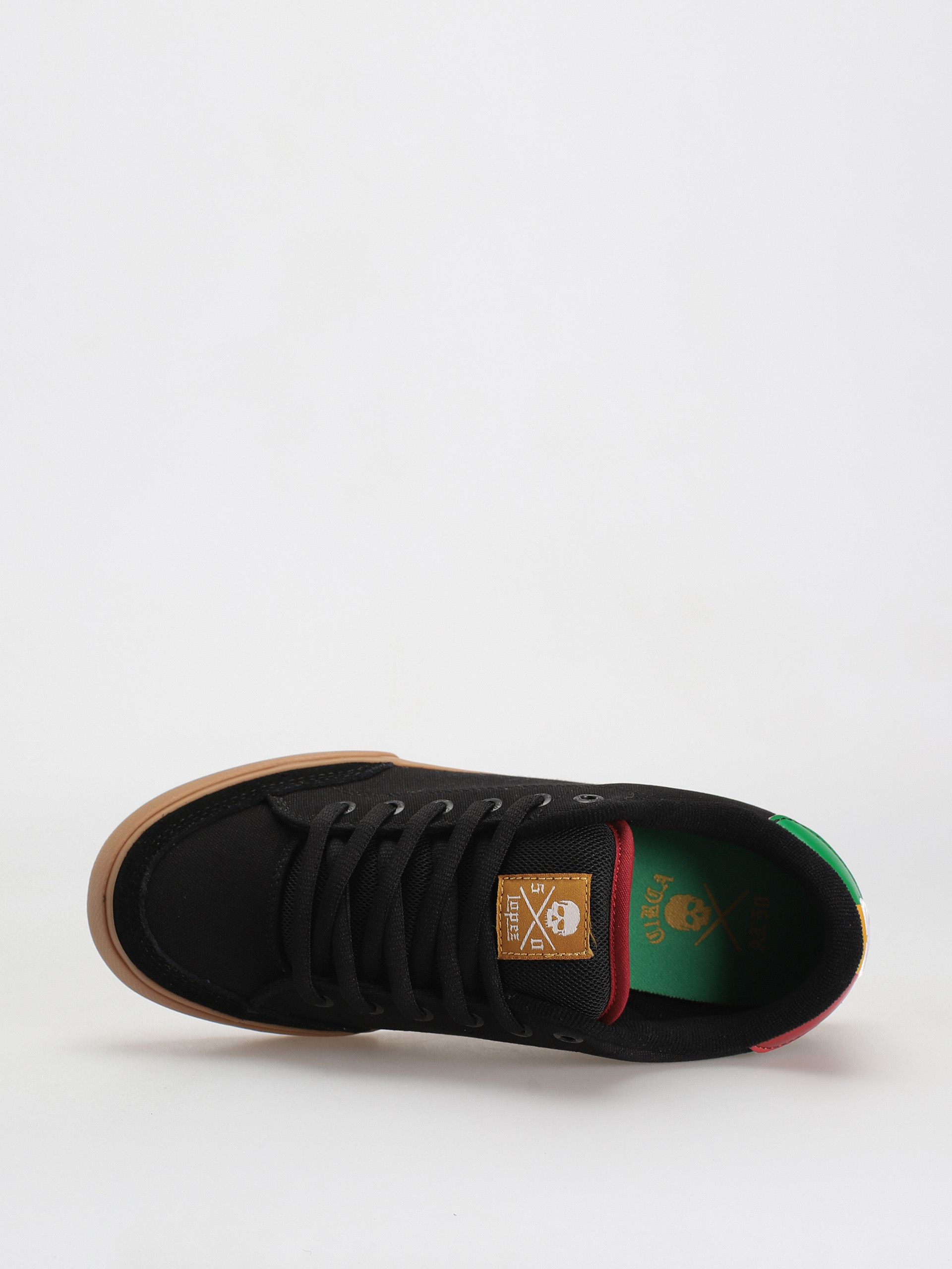 Circa Al 50 Cipők (black/rasta/gum)