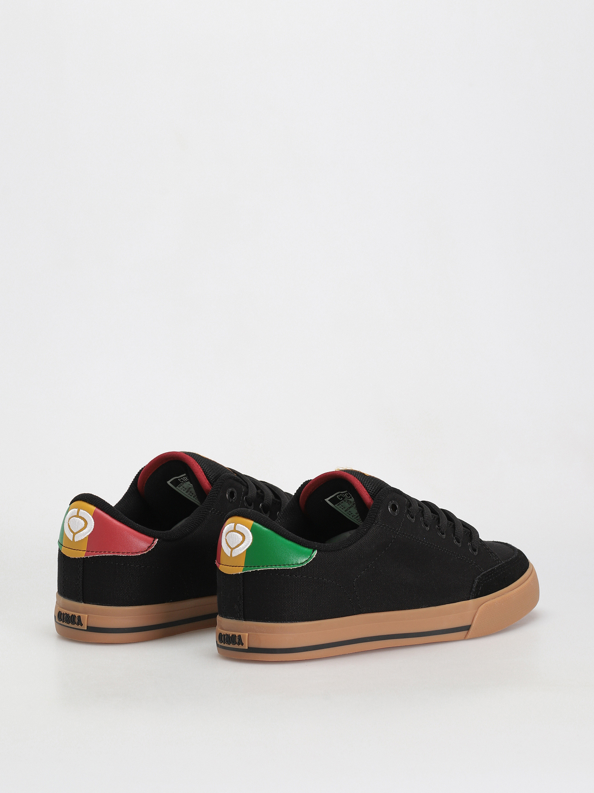 Circa Al 50 Cipők (black/rasta/gum)