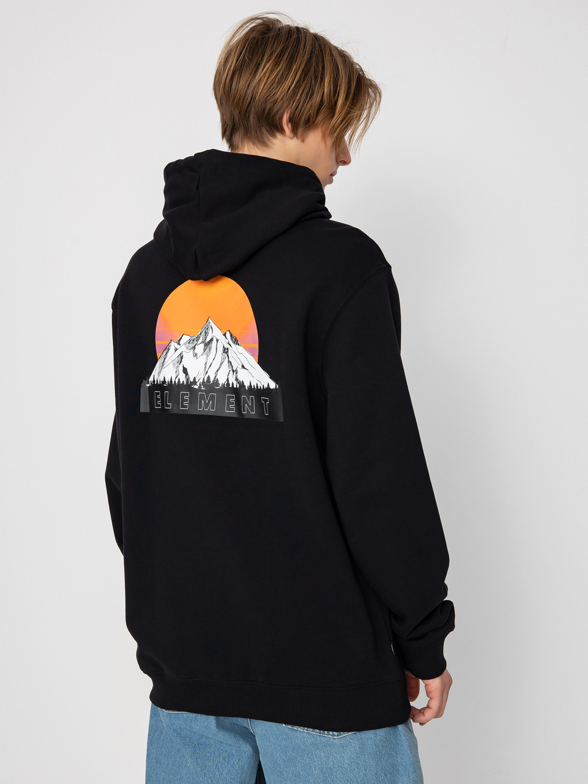 Element Hollis HD Kapucnis pulóver (flint black)