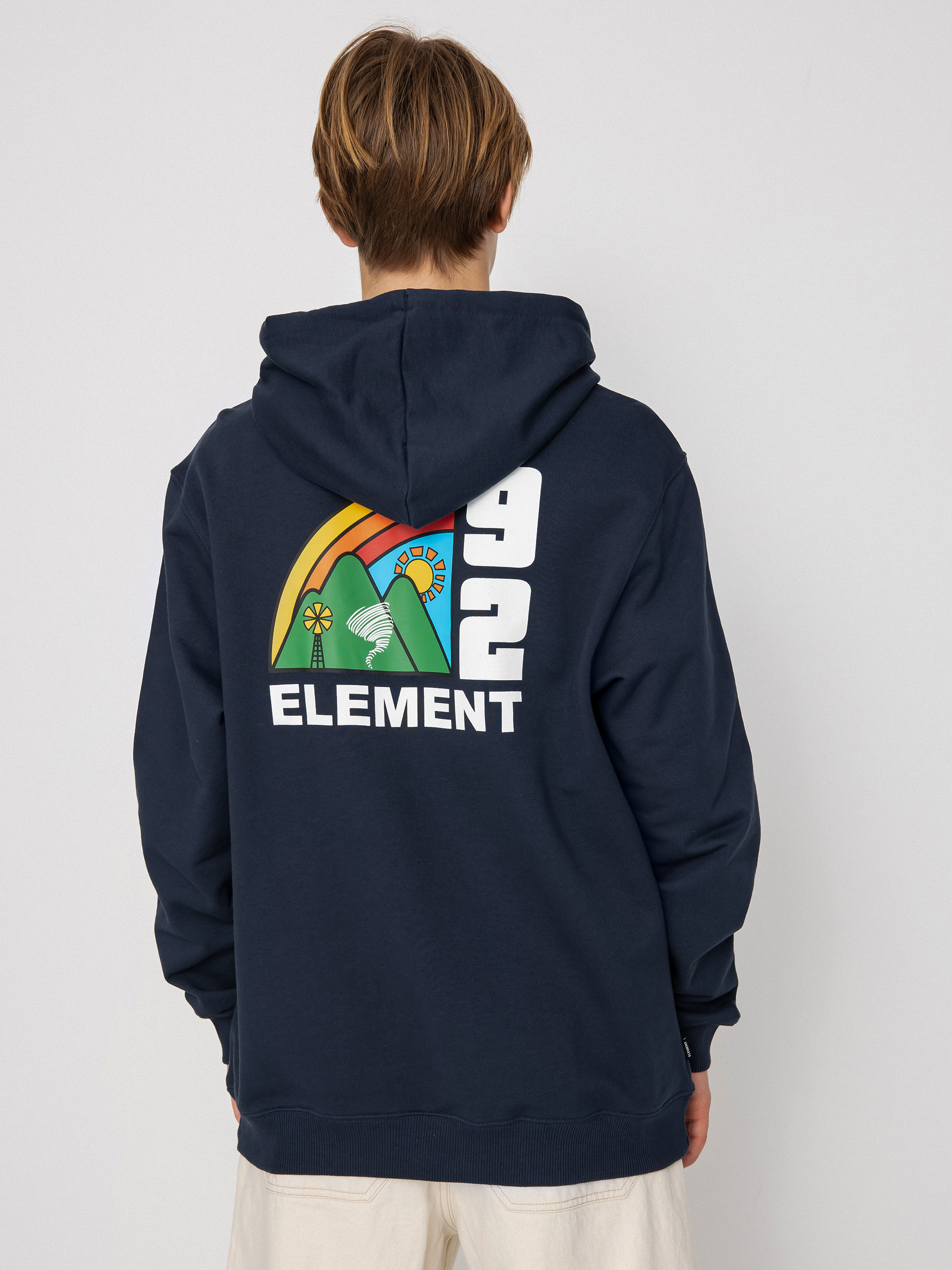 Element Farm HD Kapucnis pulóver (eclipse navy)