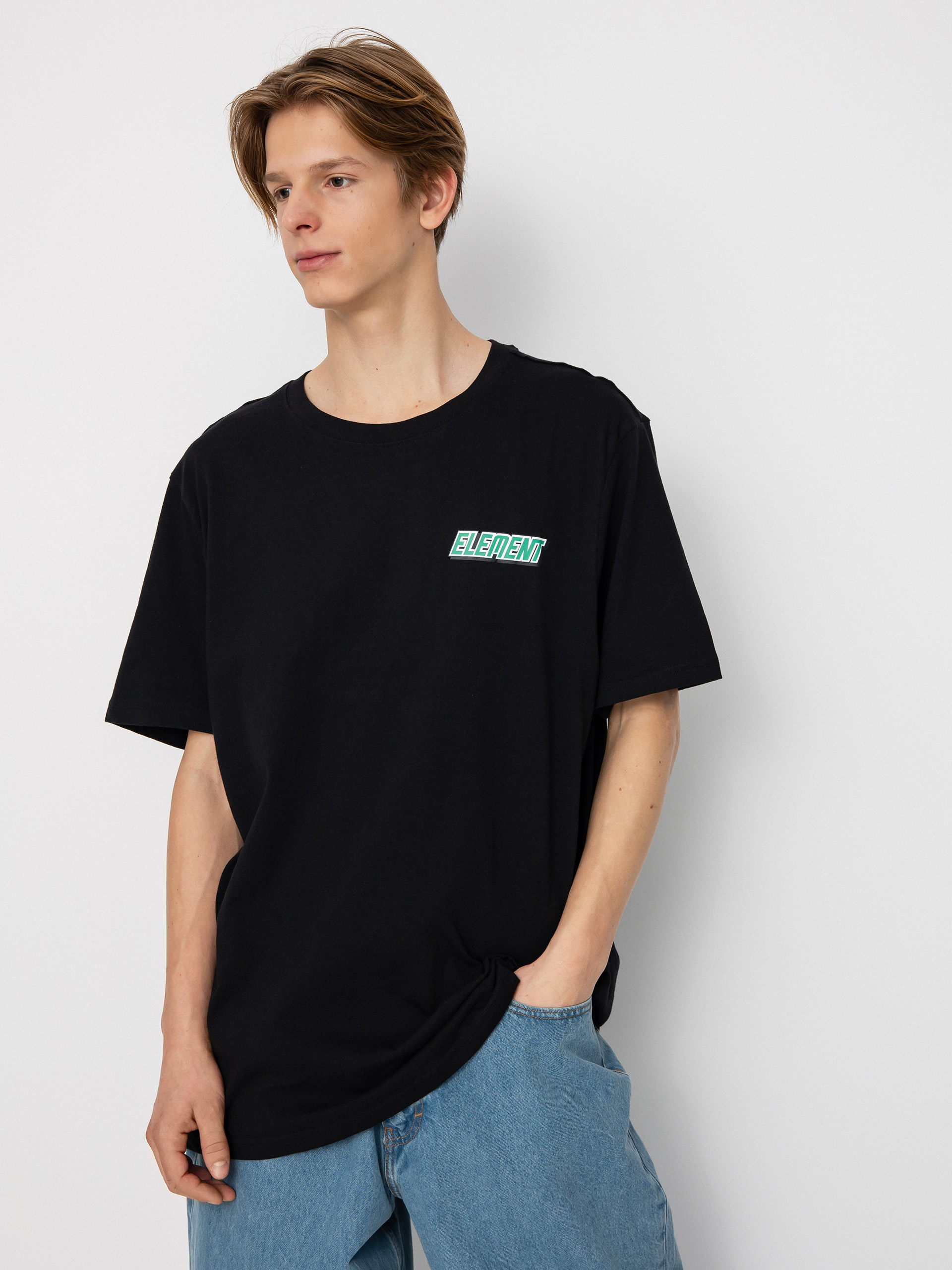 Element Digital Outdoor póló (flint black)