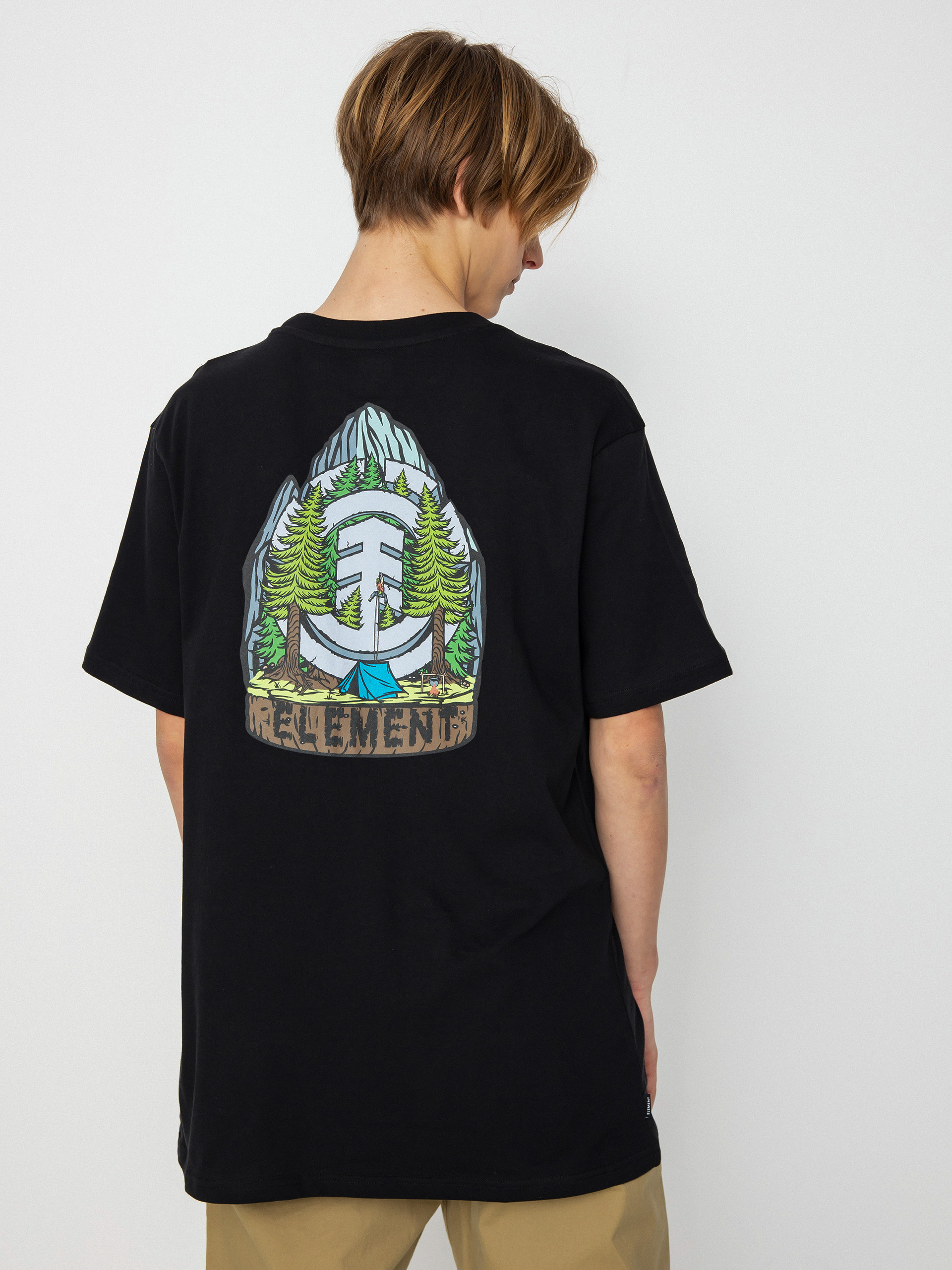 Element Aconca Icon póló (flint black)