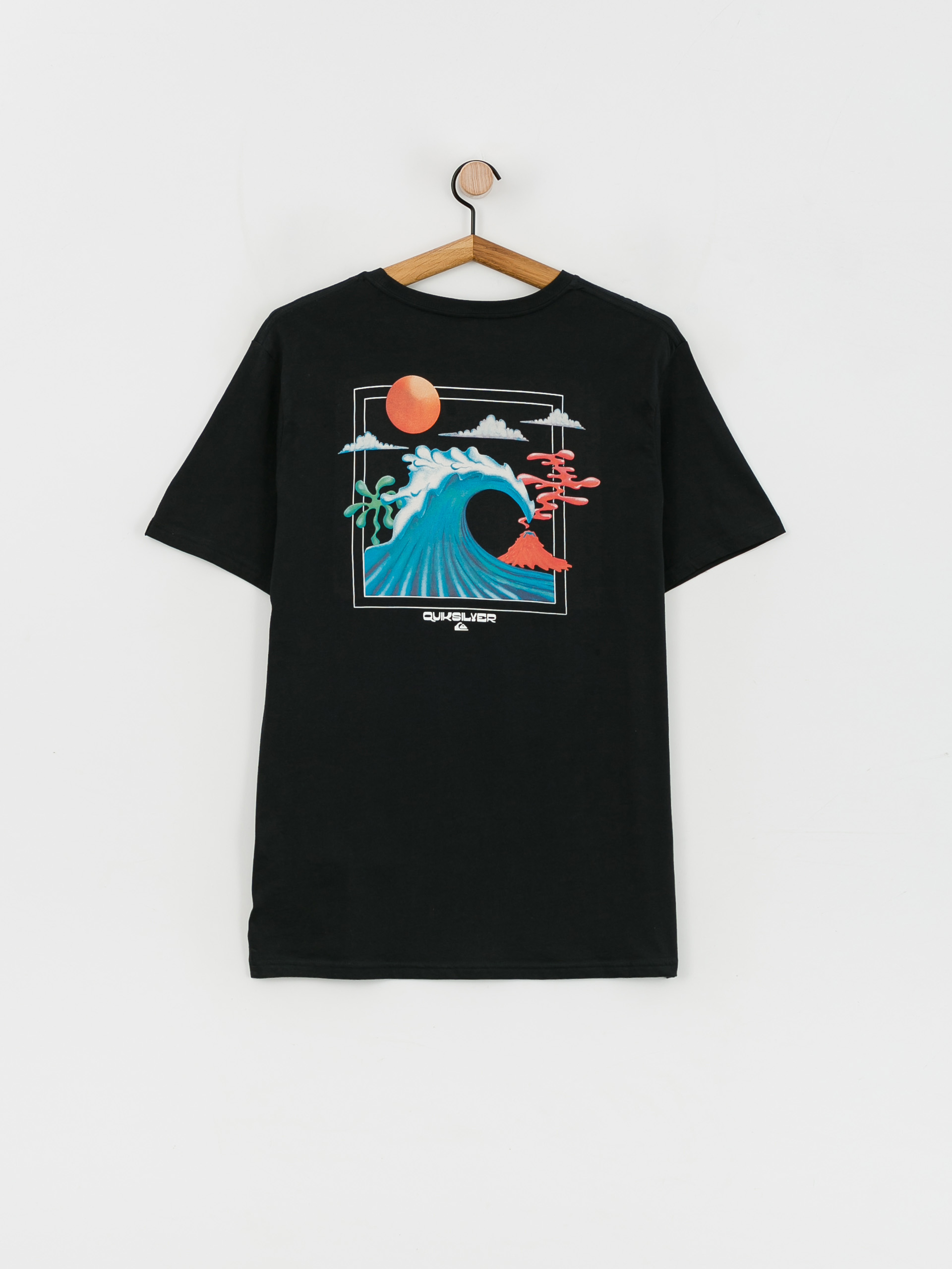 Quiksilver Ocean Bed póló (black)