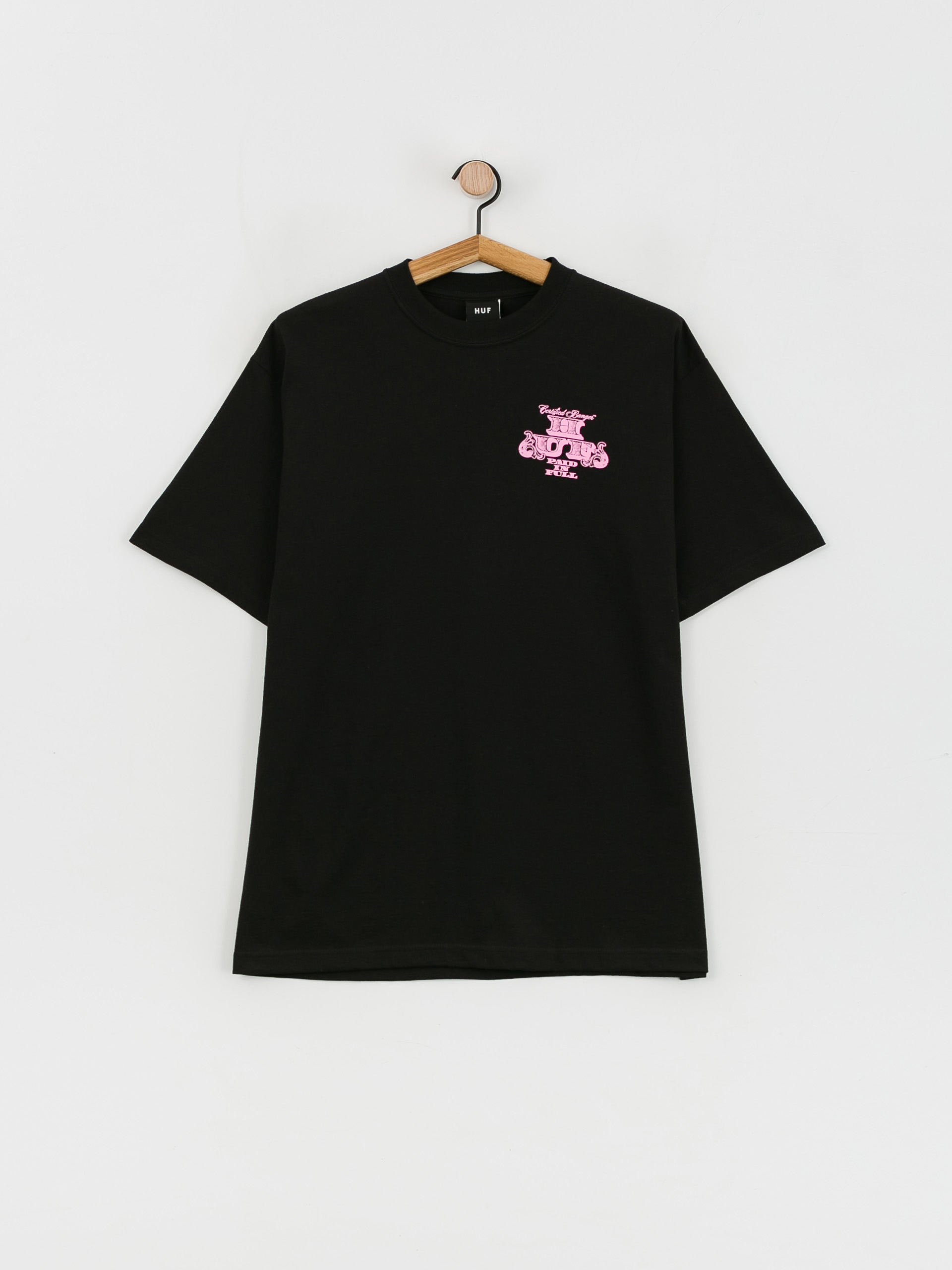 HUF Paid In Full póló (black)