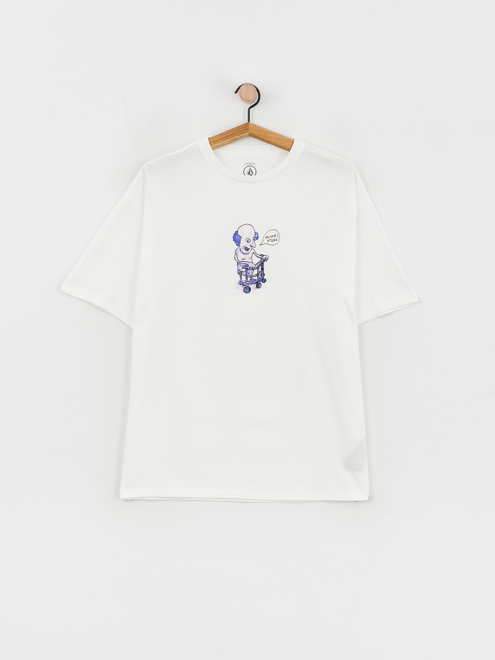 Volcom Slowfutur Lse póló (white)