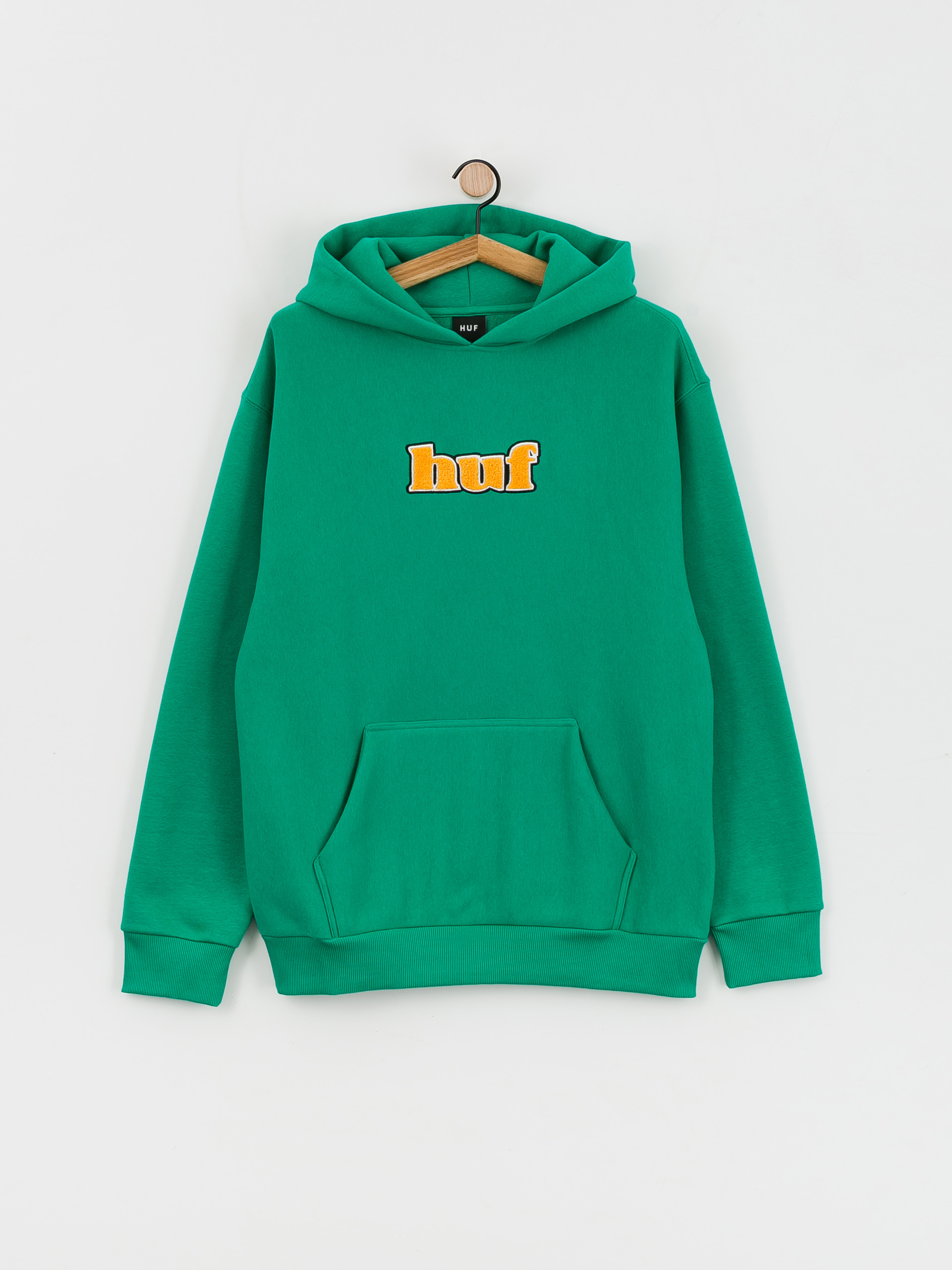HUF Madison Heavyweight HD Kapucnis pulóver (emerald)