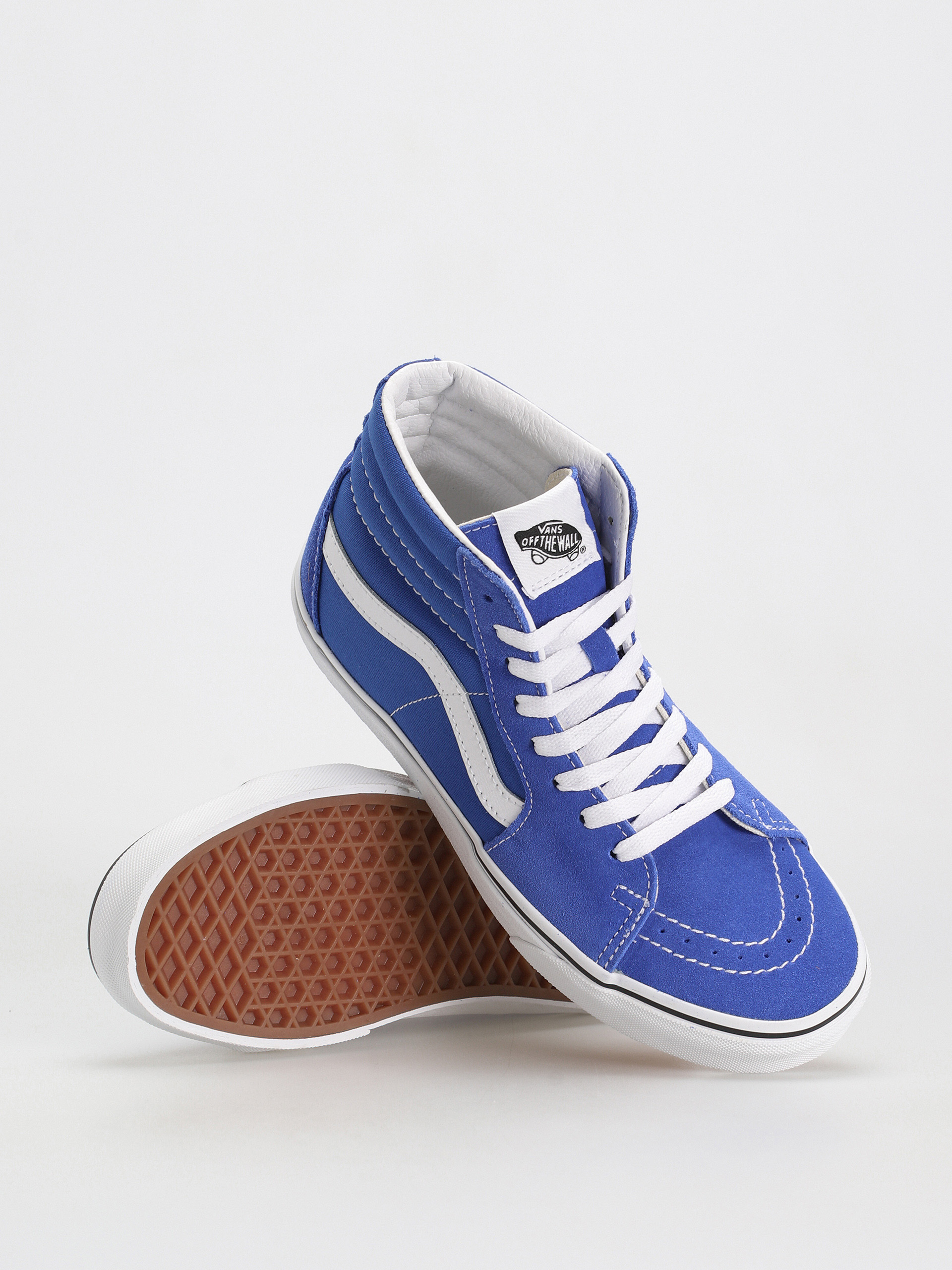 Vans Sk8 Hi Cipők (color theory dazzling blue)