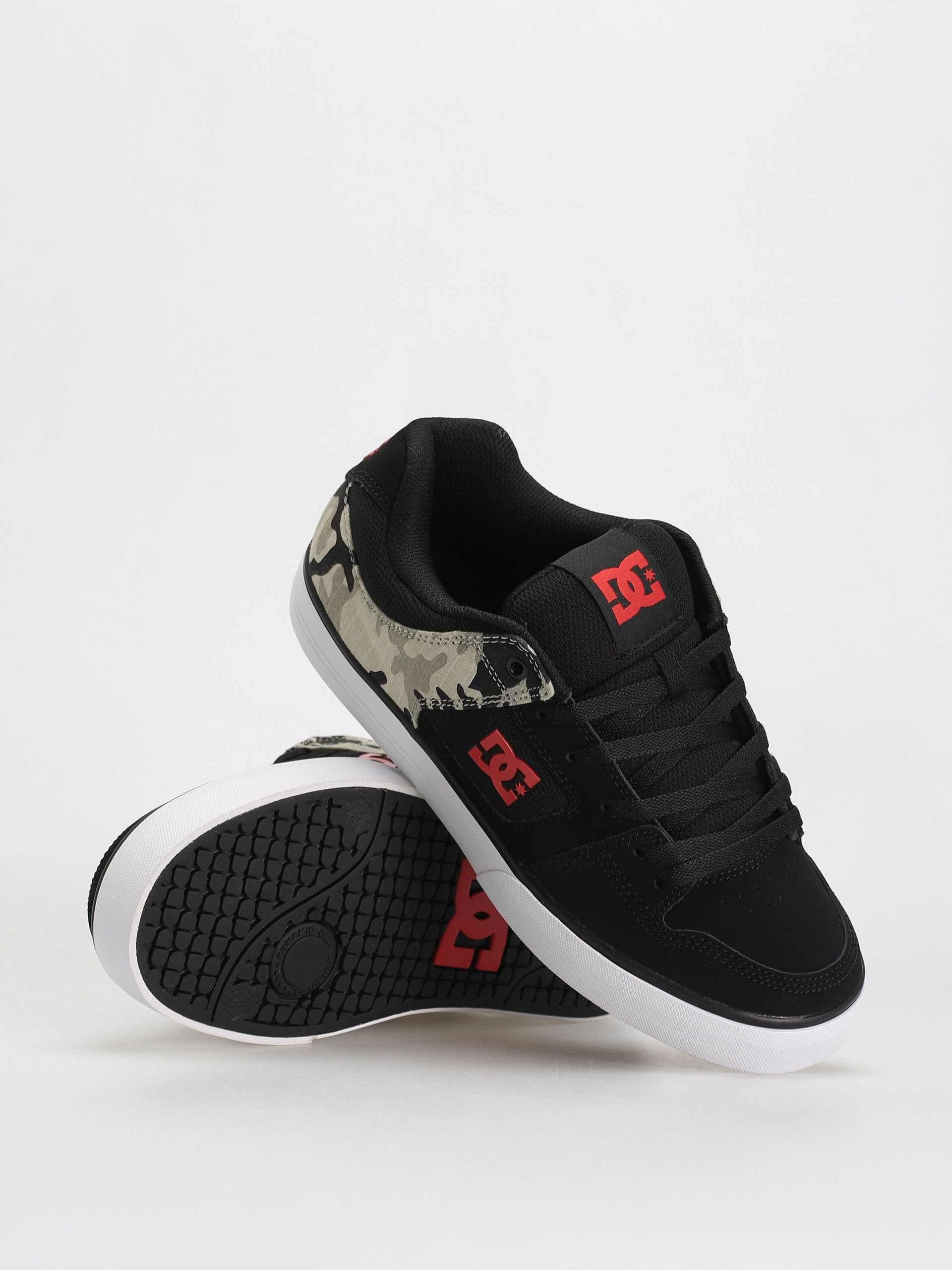DC Pure Cipők (black camouflage)