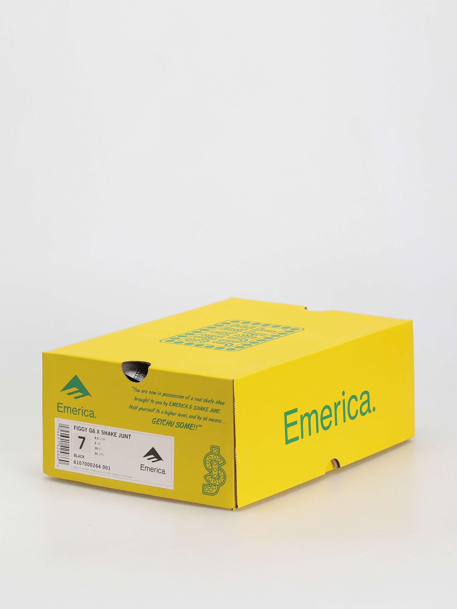 Emerica Figgy G6 X Shake Junt Cipők (black)