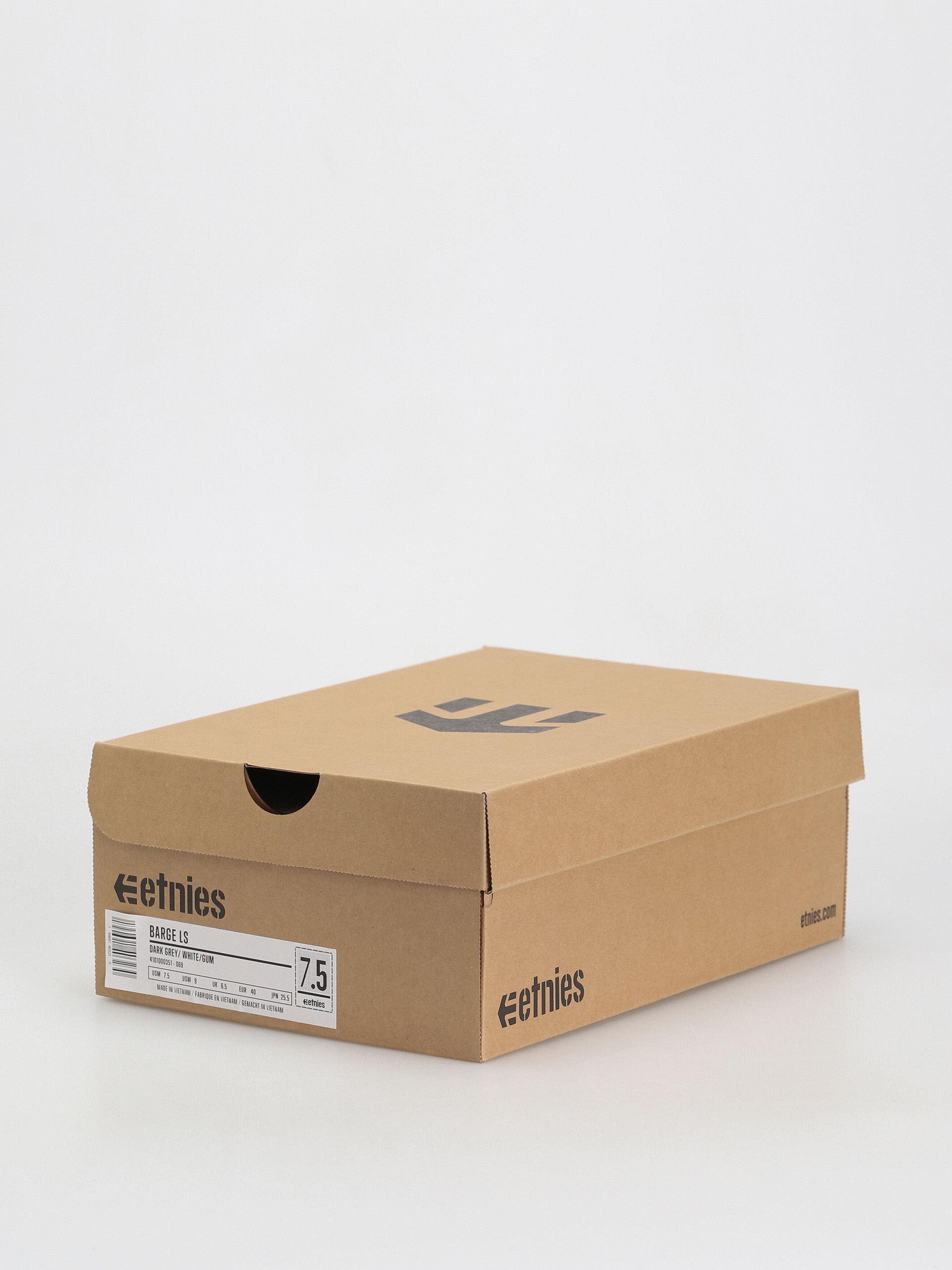 Etnies Barge Ls Cipők (dark grey/ white/gum)