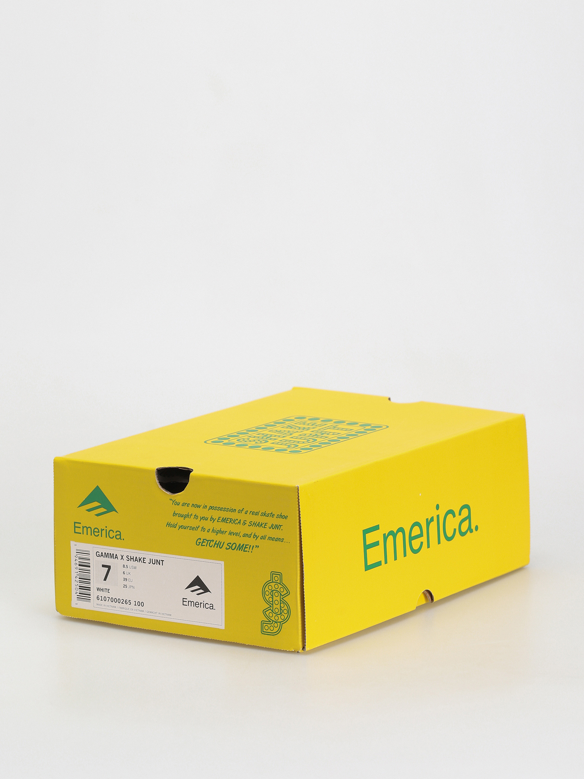 Emerica Gamma X Shake Junt Cipők (white)