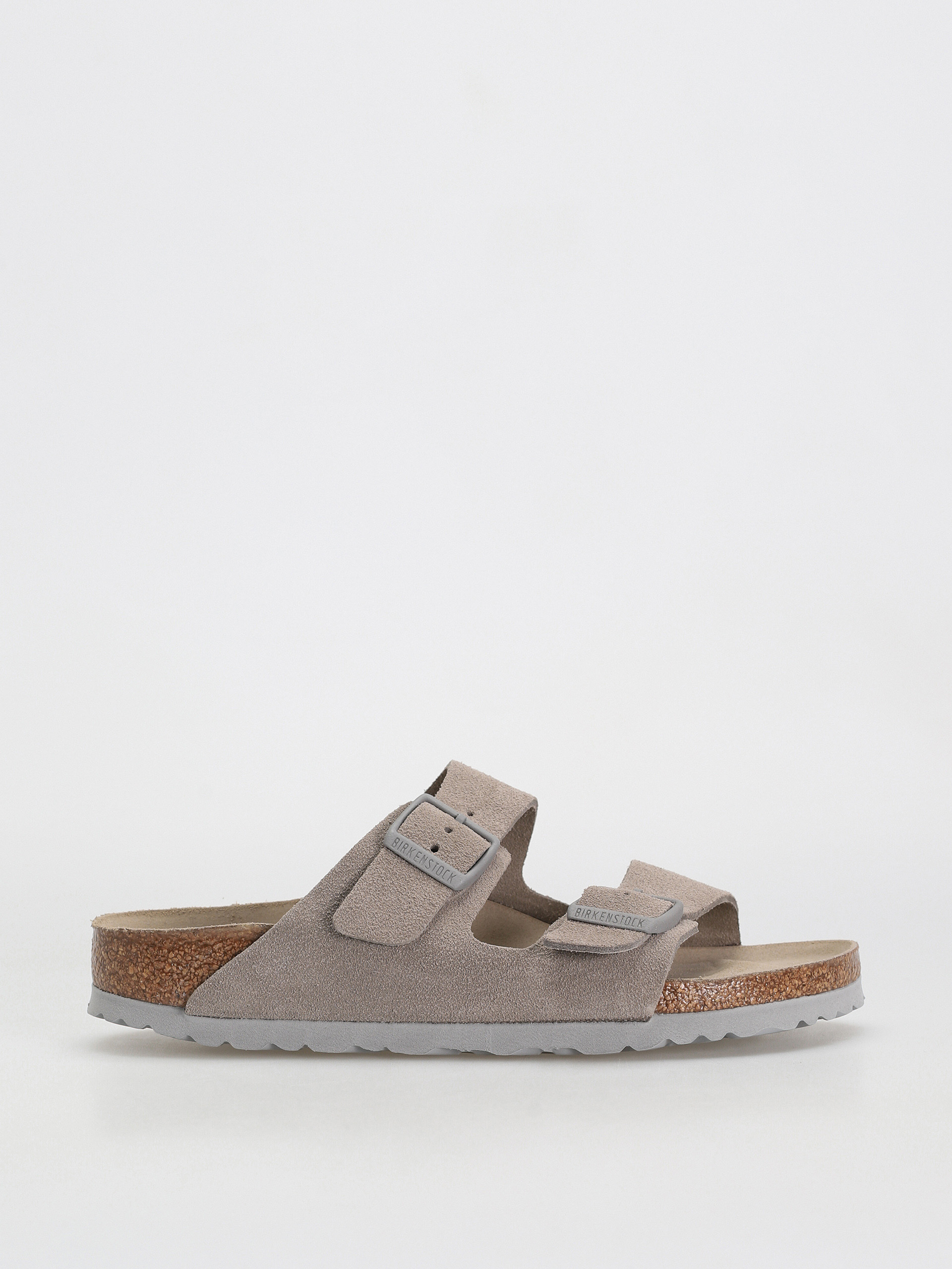 Birkenstock Arizona Suede Narrow Flip-flop papucsok Wmn (stone coin)