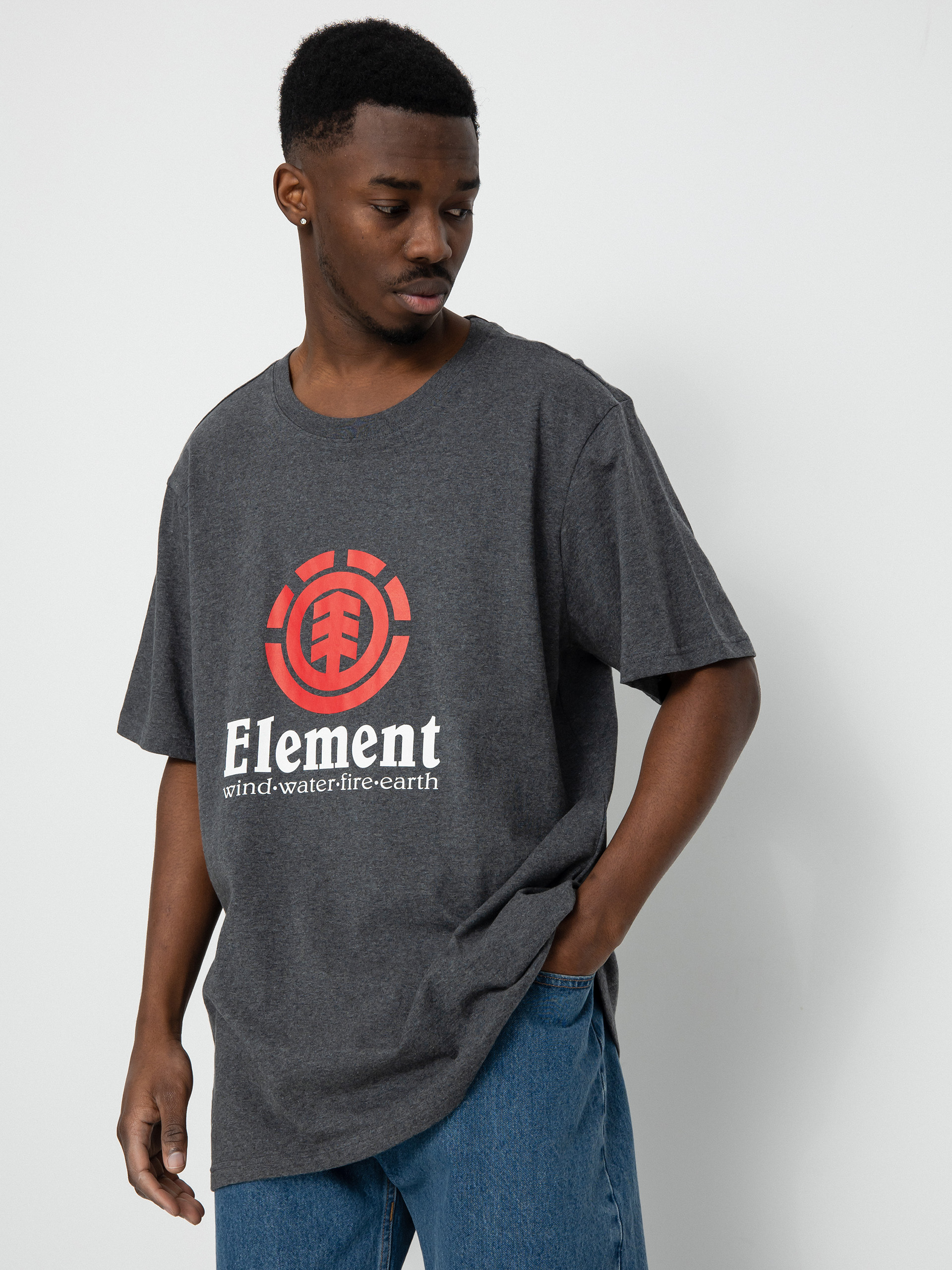 Element Vertical póló (charcoal heather)