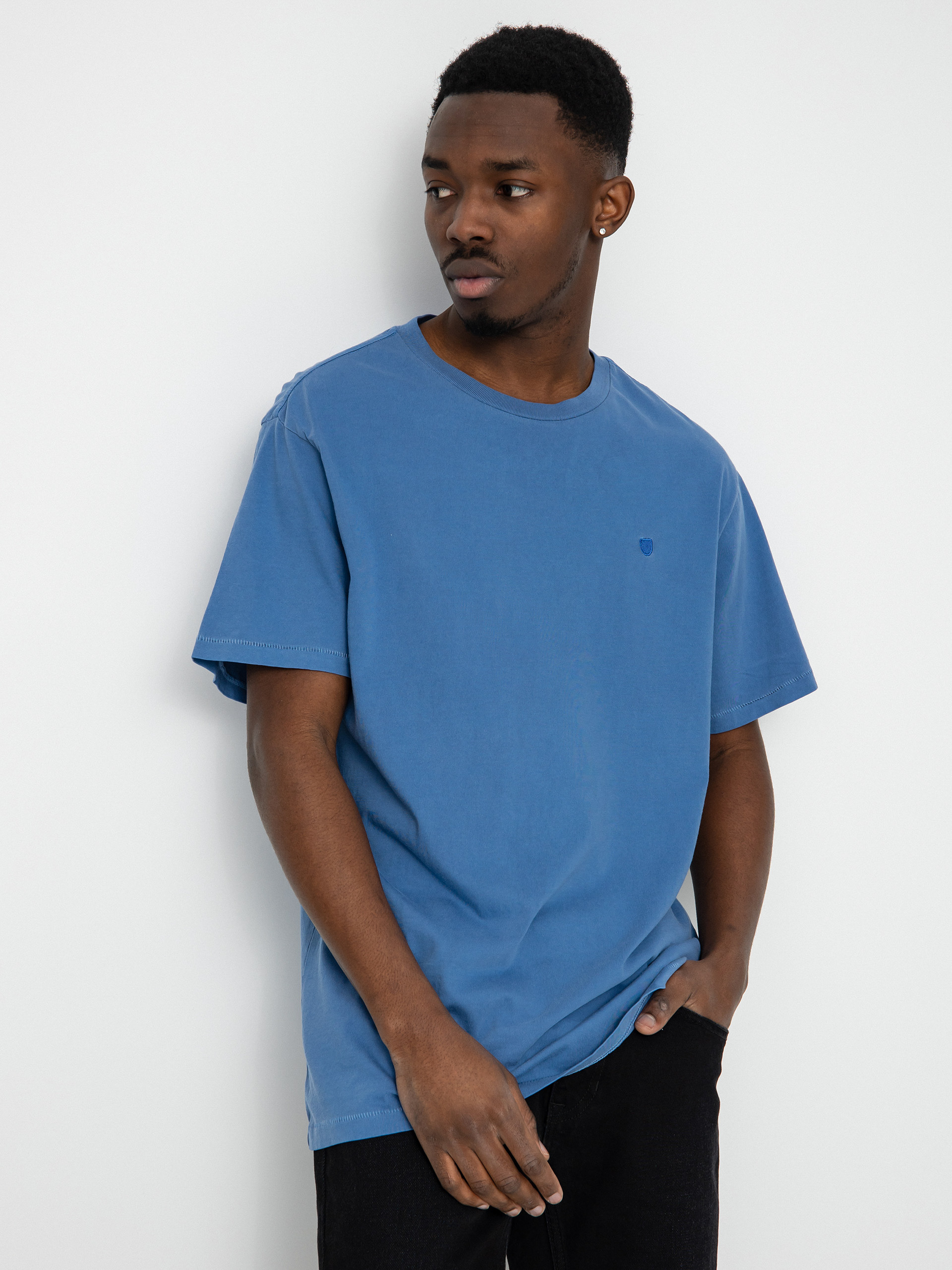 Brixton Vintage Reserve póló (pacific blue vintage wash)