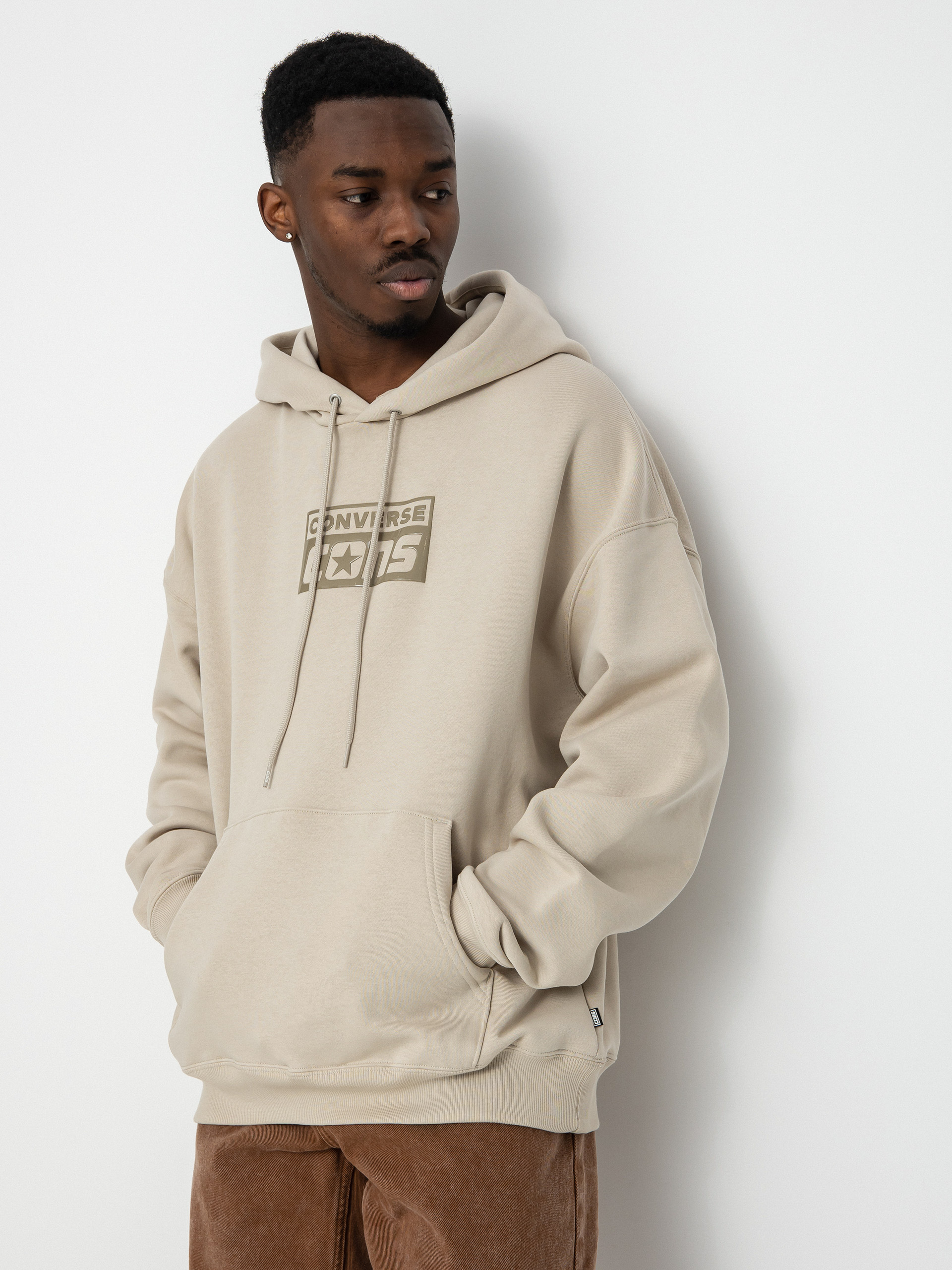 Converse Cons HD Kapucnis pulóver (beach stone)