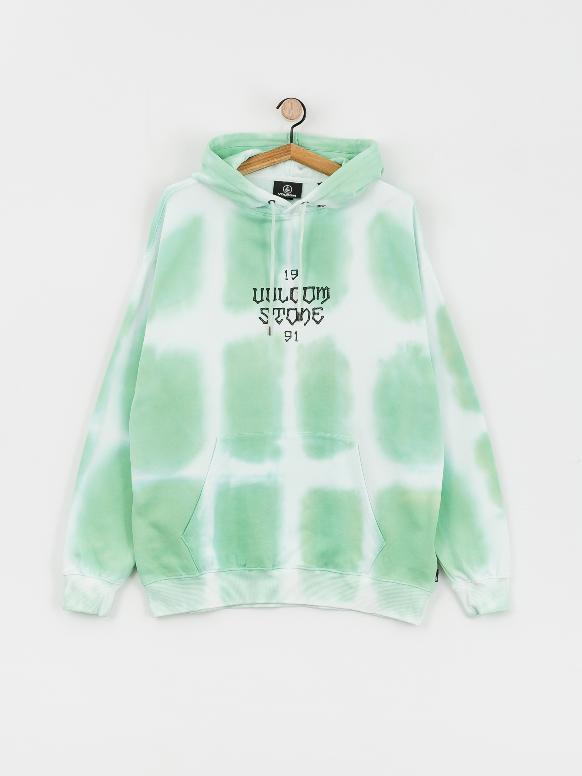 Volcom Trippin Dye HD Kapucnis pulóver (bottle green)