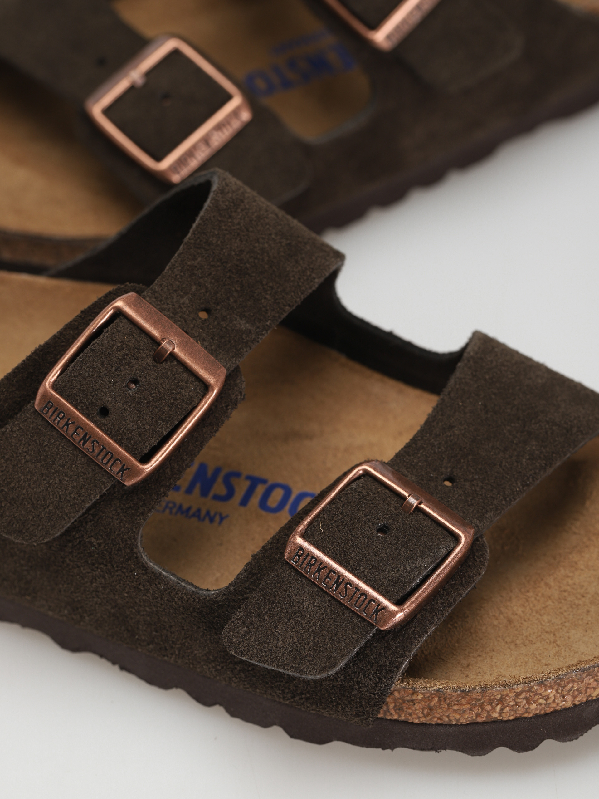 Birkenstock Arizona Sfb Narrow Flip-flop papucsok Wmn (mocca suede leather)
