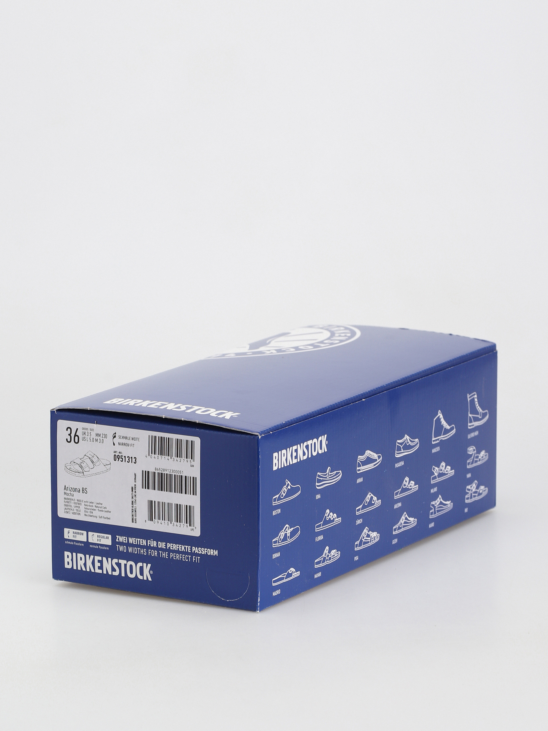 Birkenstock Arizona Sfb Narrow Flip-flop papucsok Wmn (mocca suede leather)