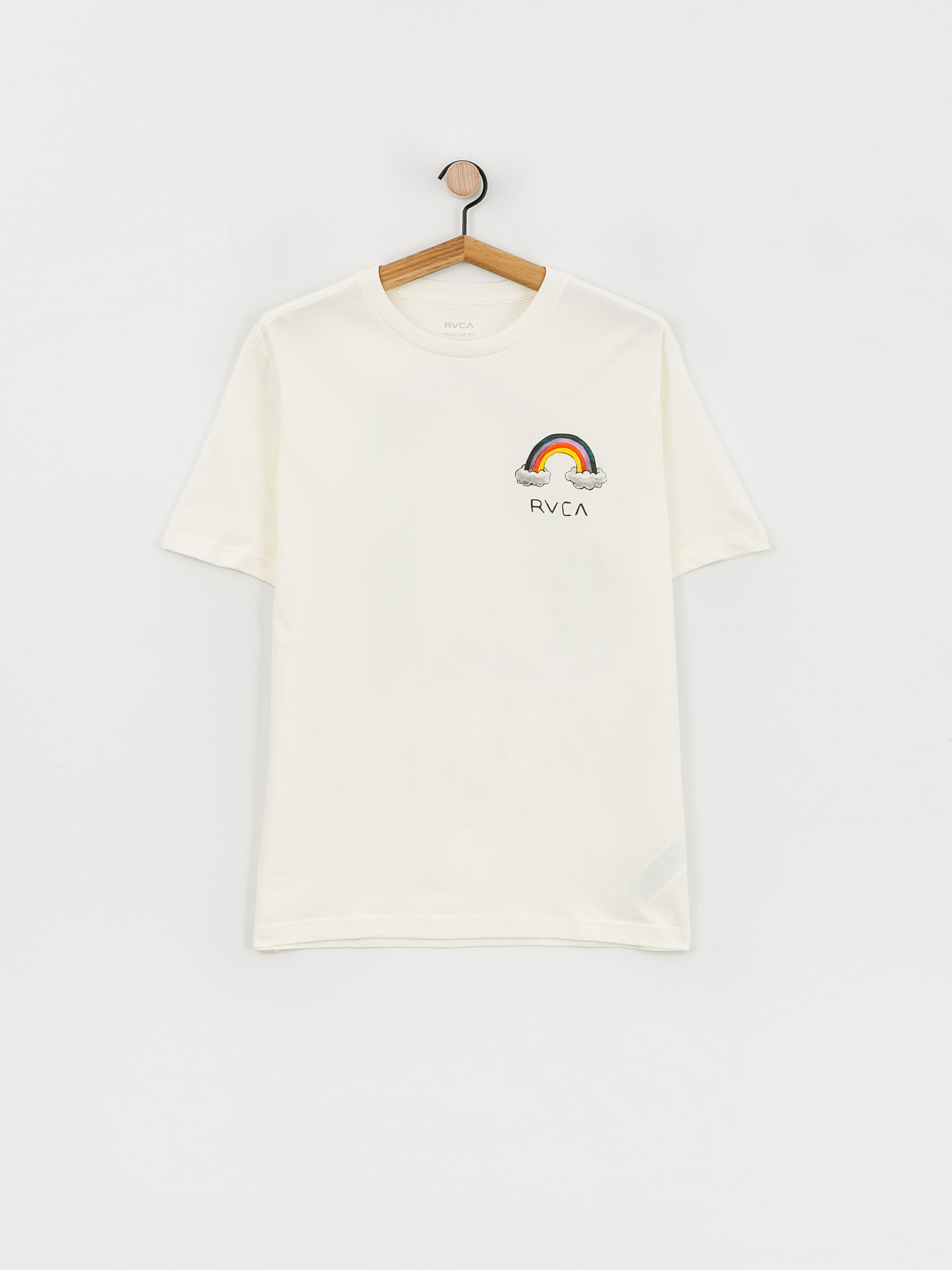 RVCA Rainbow Connection póló (antique white)