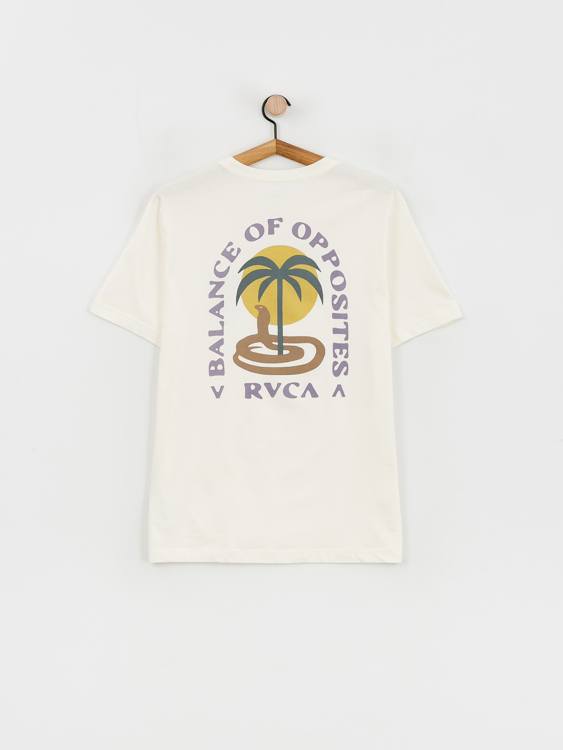 RVCA Cobra Mirage póló (antique white)