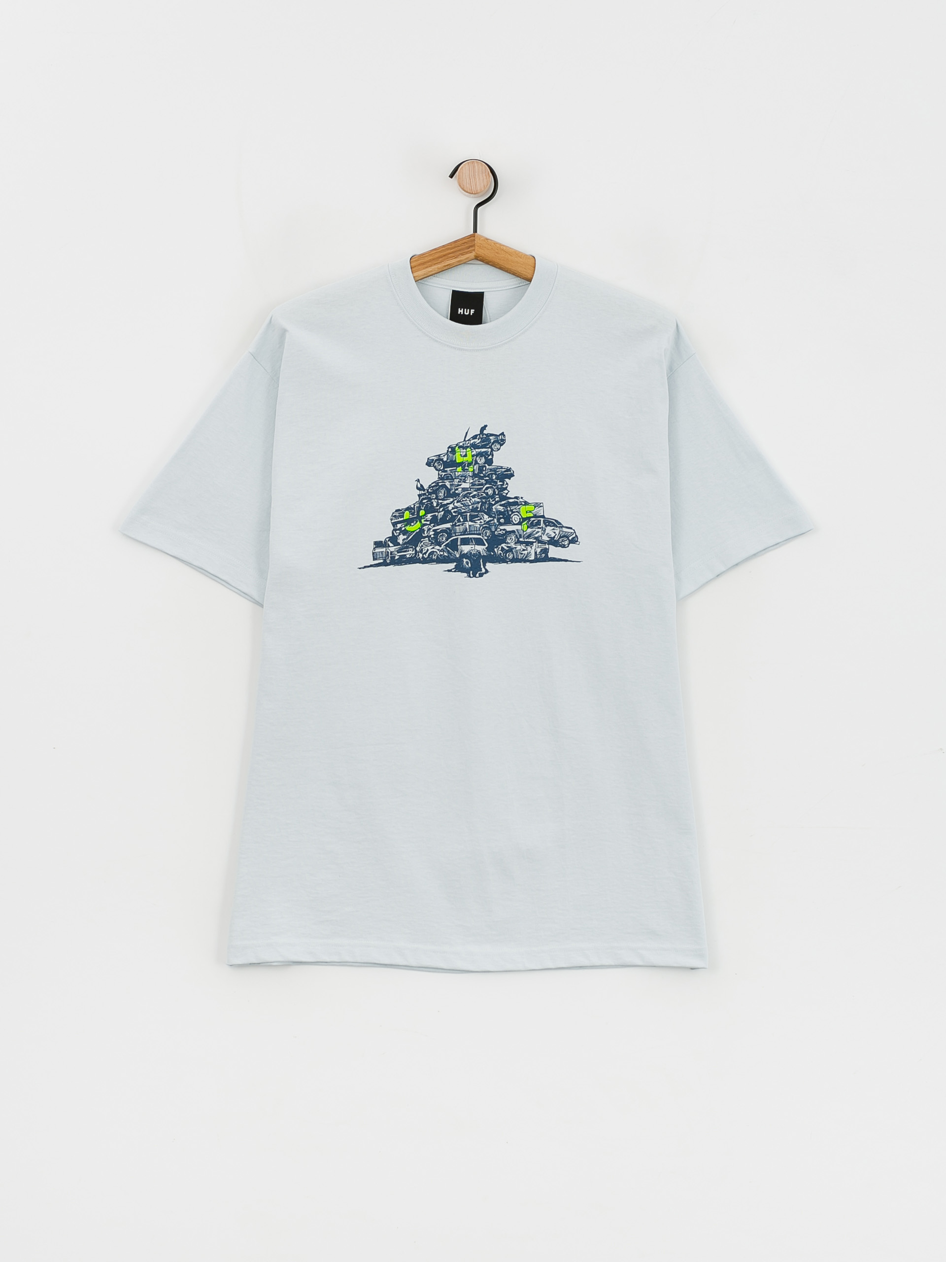 HUF Junkyard póló (sky)