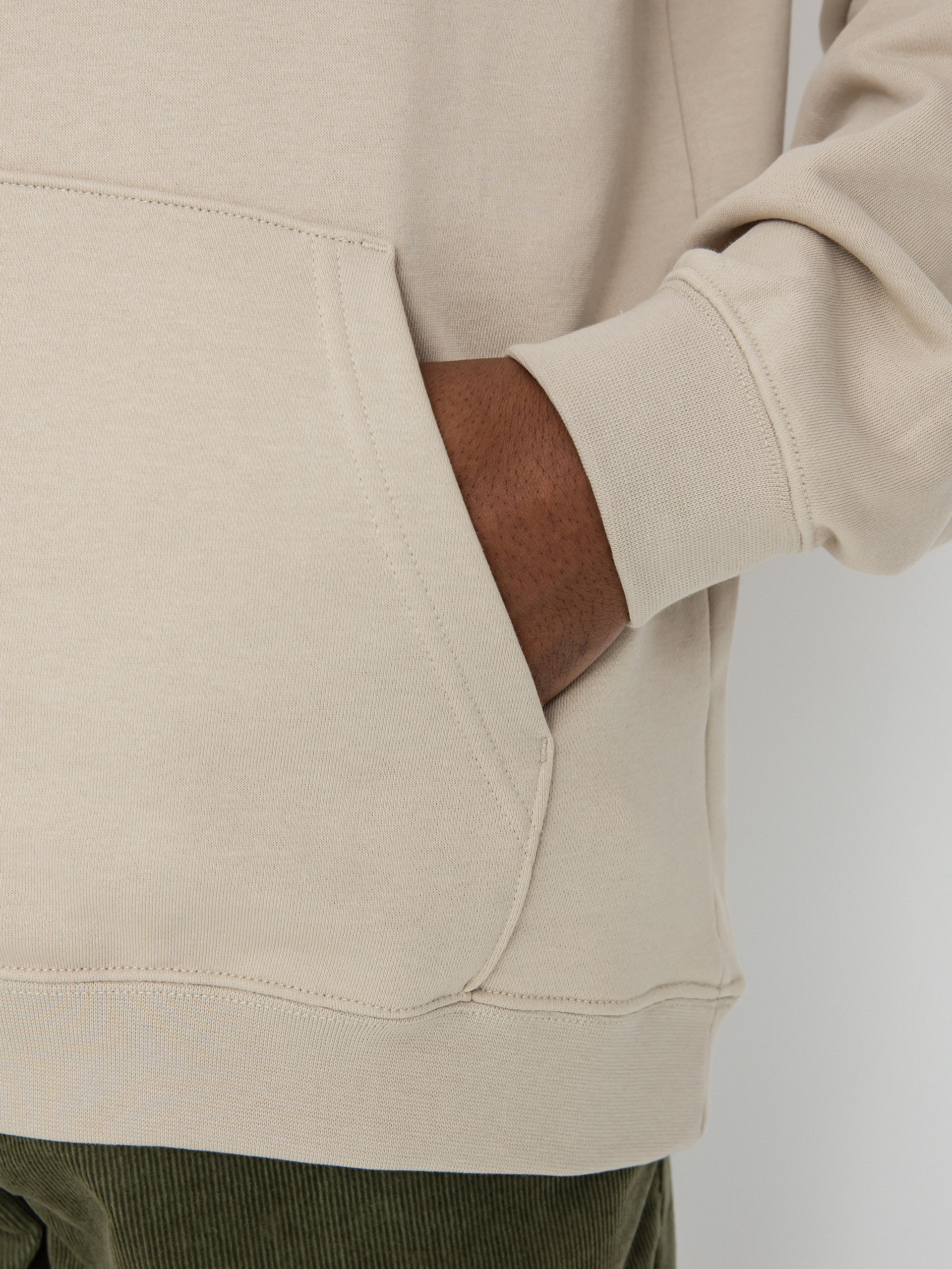 Converse Star Chevron Emb HD Kapucnis pulóver (beach stone)