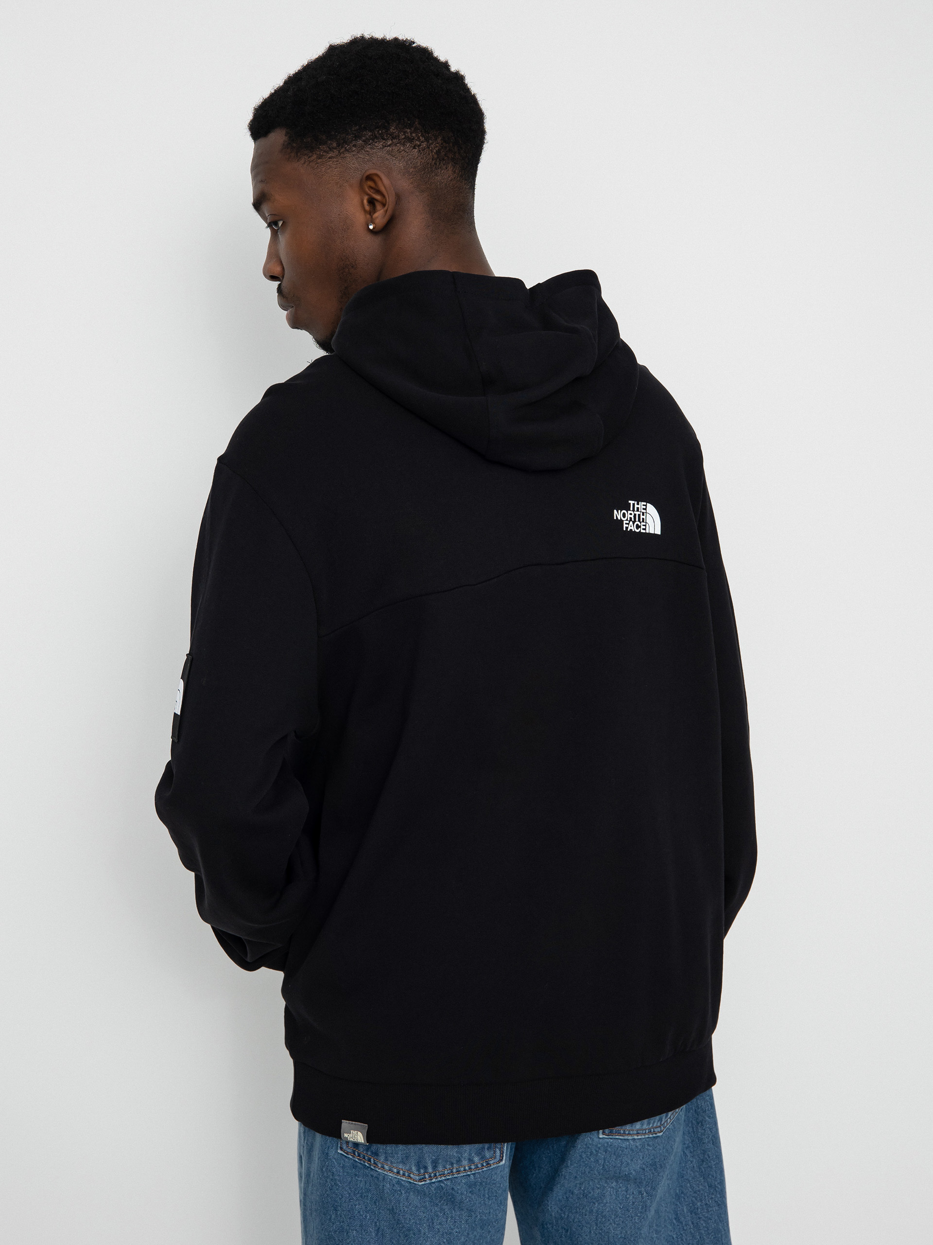 The North Face Fine Alpine HD Kapucnis pulóver (tnf black/purple cactus flower)