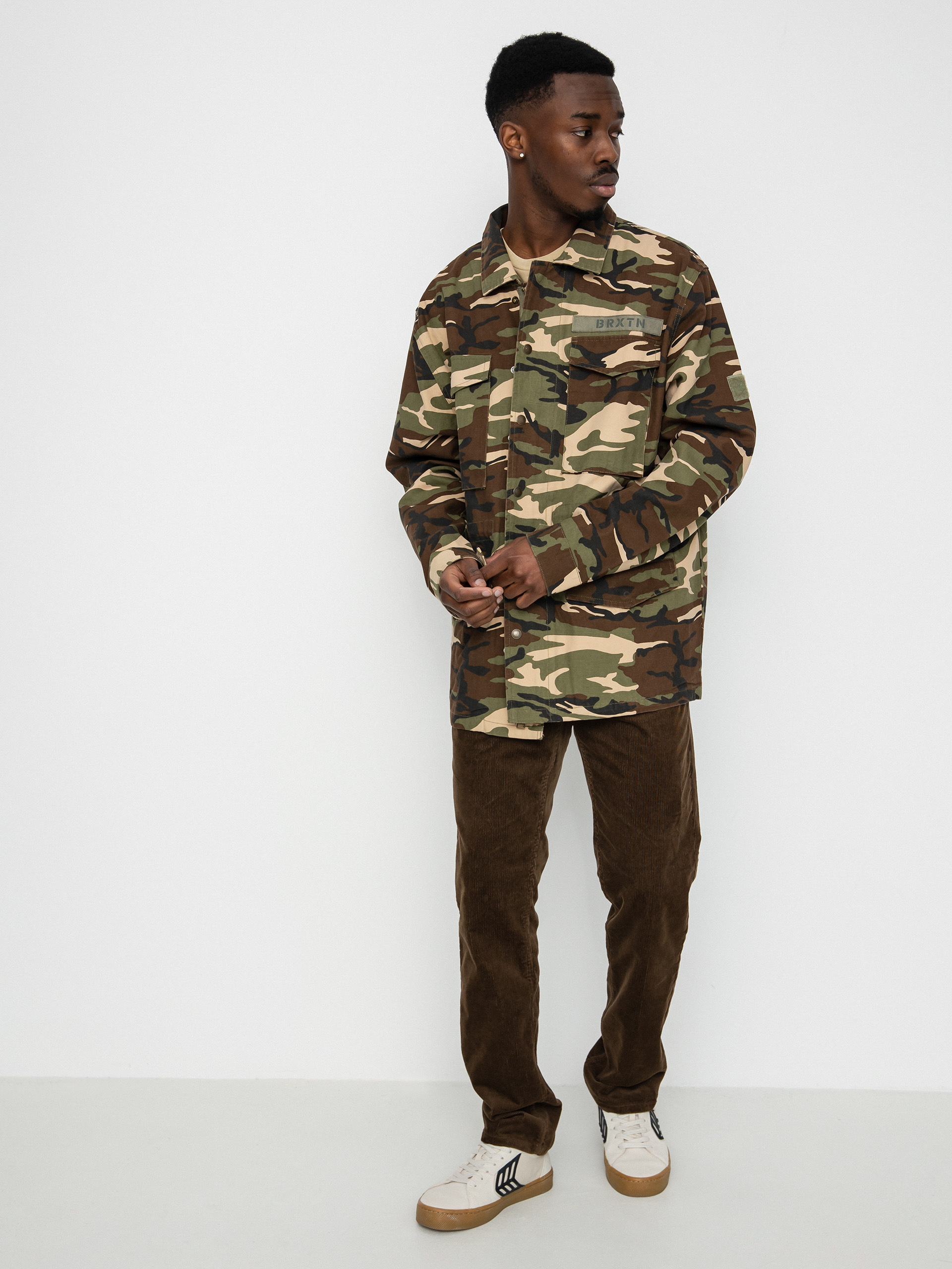 Brixton M65 Surplus Dzseki (camo surplus)