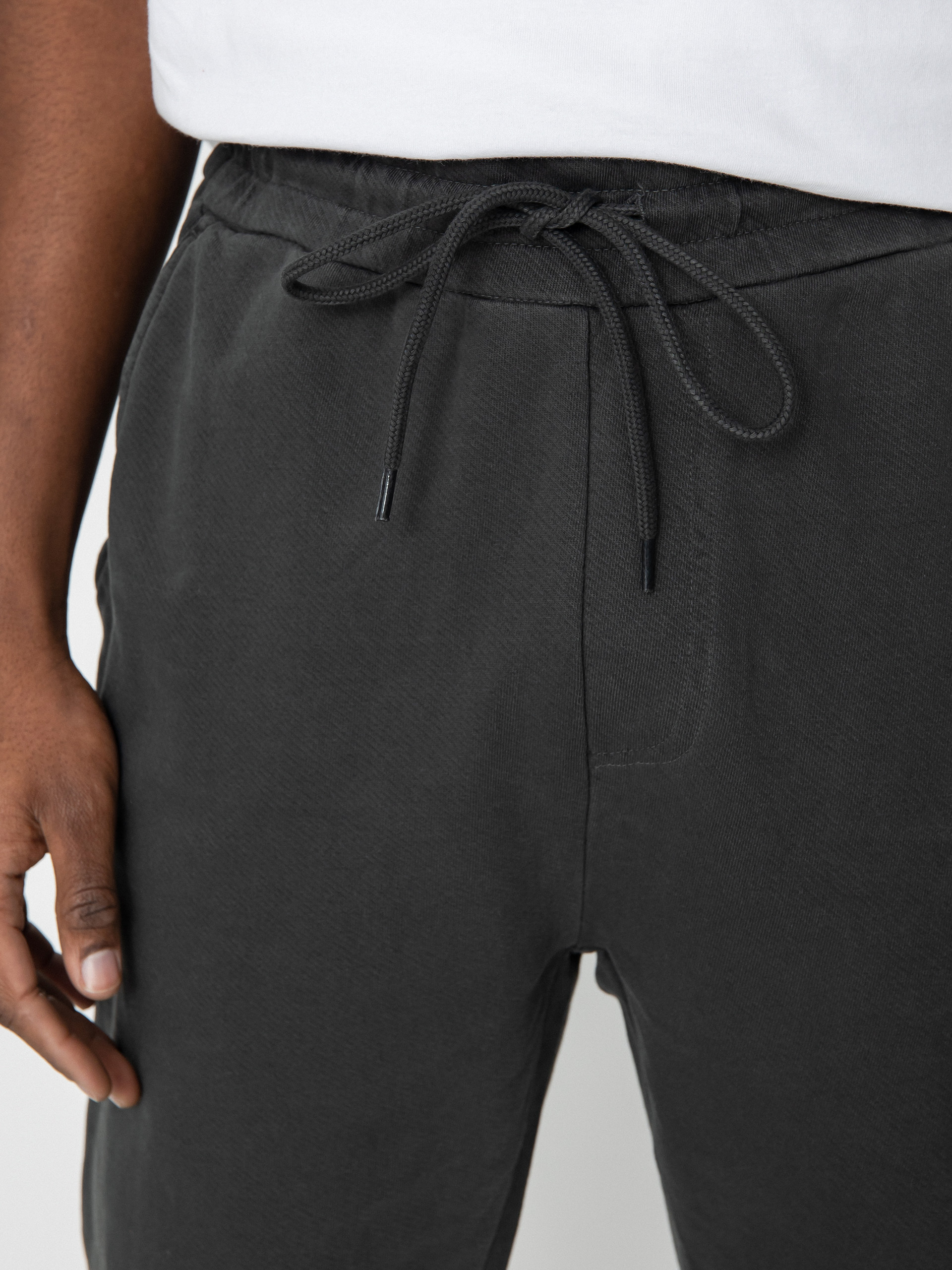 Brixton Vintage Reserve Jogger Kisnadrág (black vintage wash)