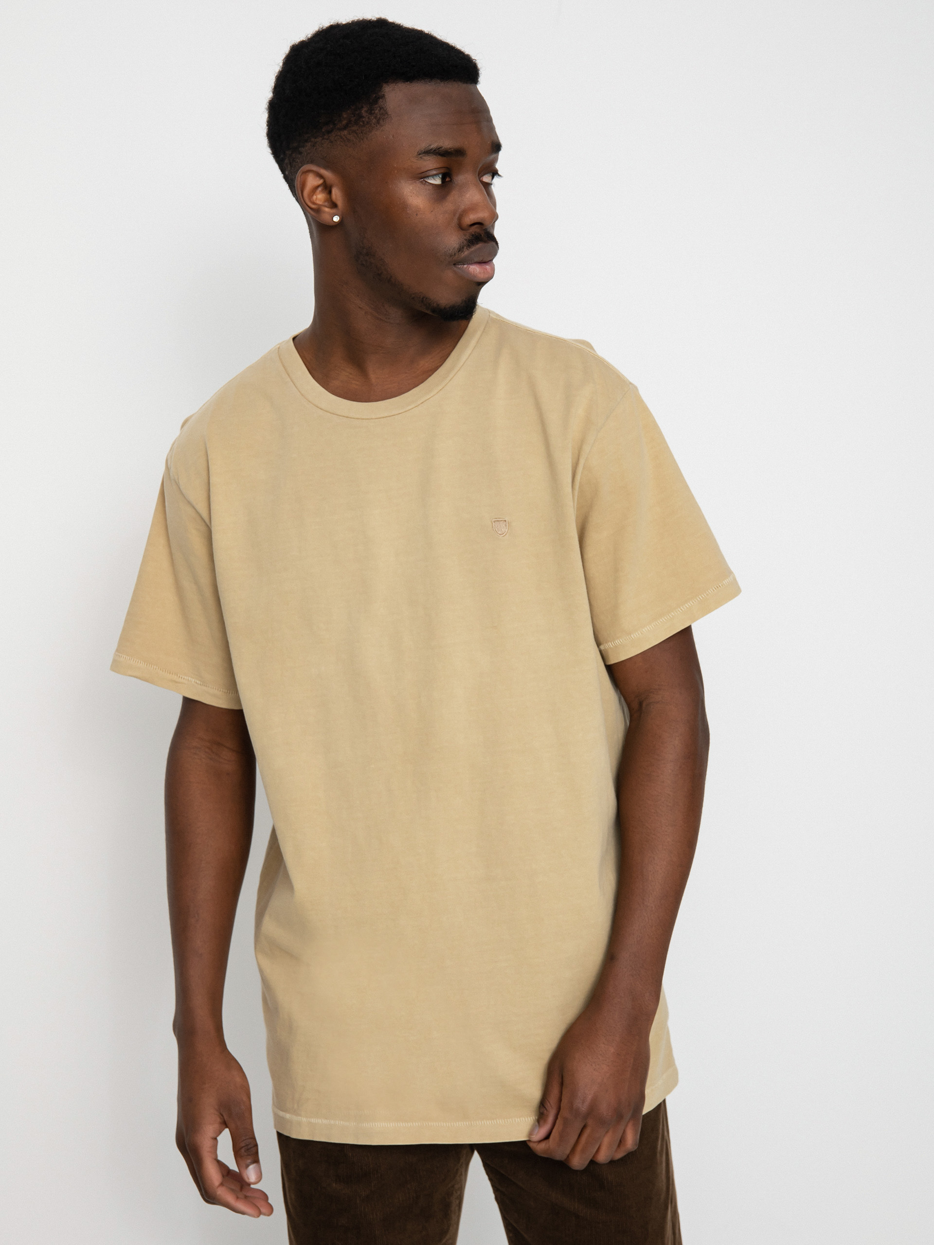 Brixton Vintage Reserve póló (sand vintage wash)