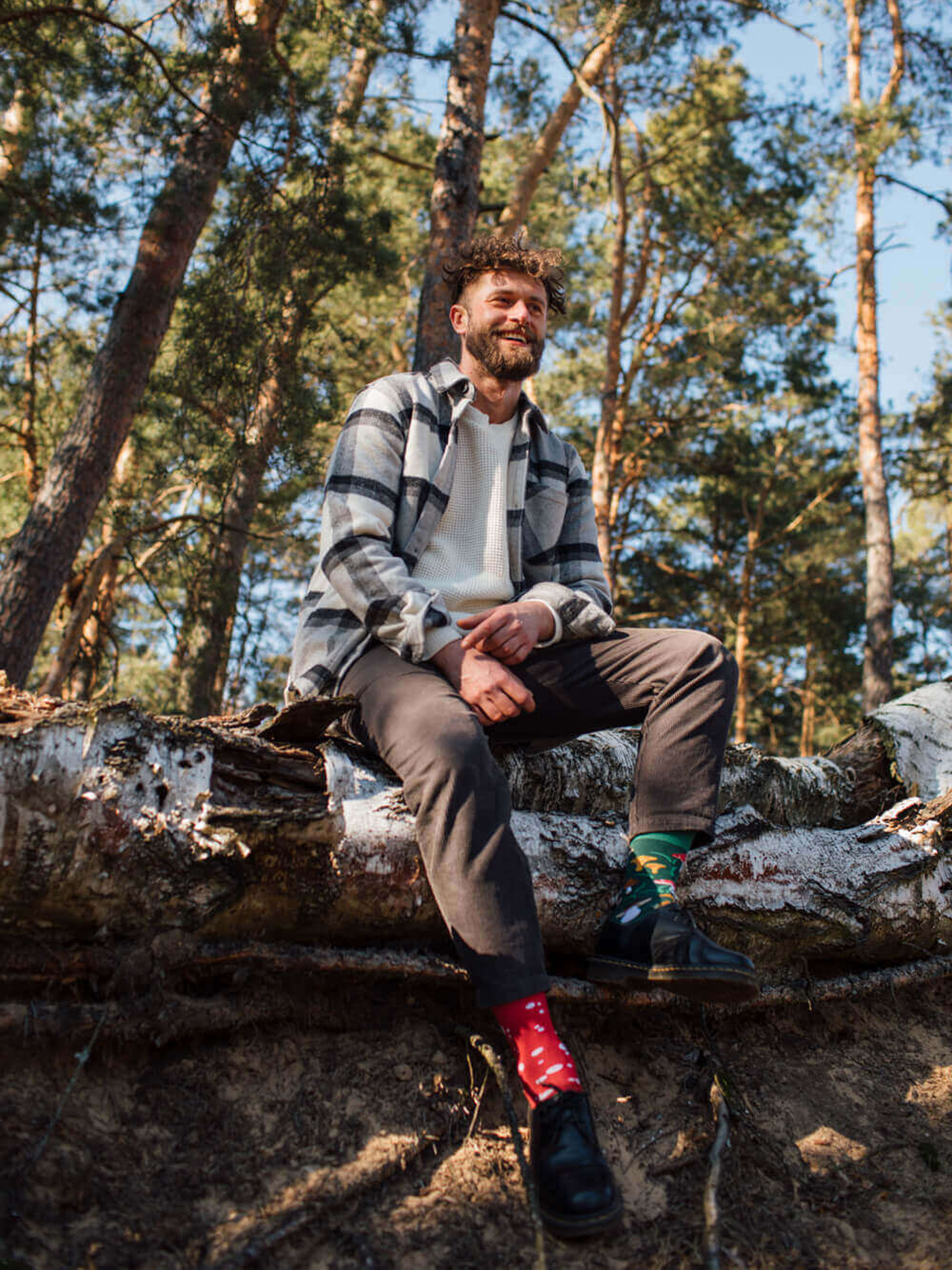 Many Mornings Meet The Shrooms Zokni (green/red)