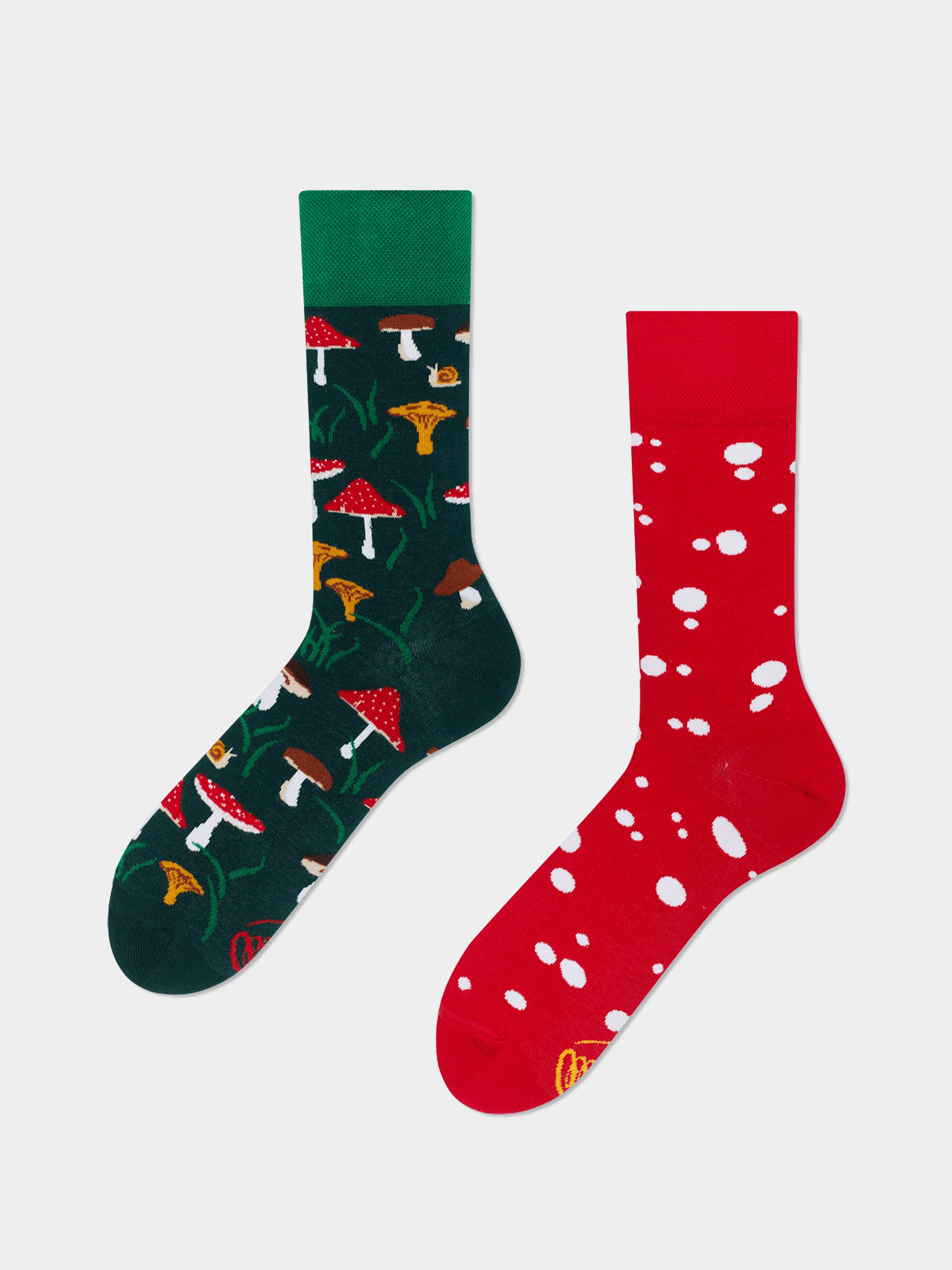 Many Mornings Meet The Shrooms Zokni (green/red)