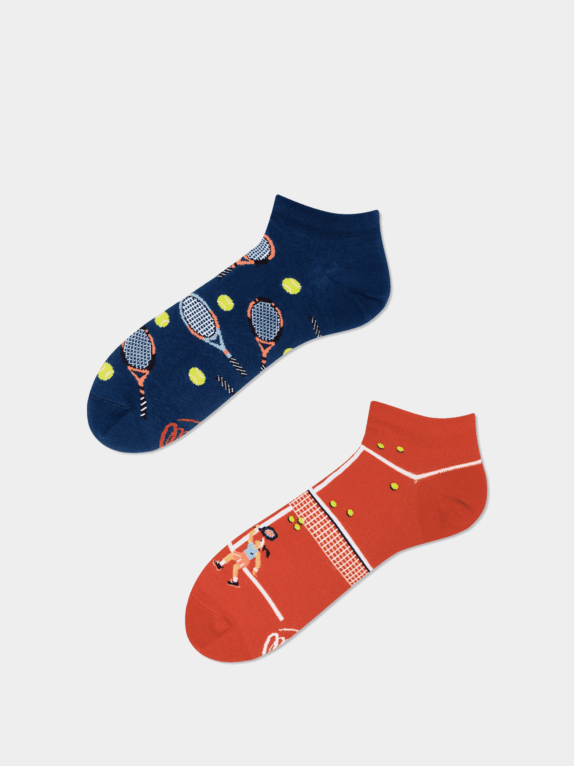 Many Mornings Grand Slam Low Zokni (navy/brick)