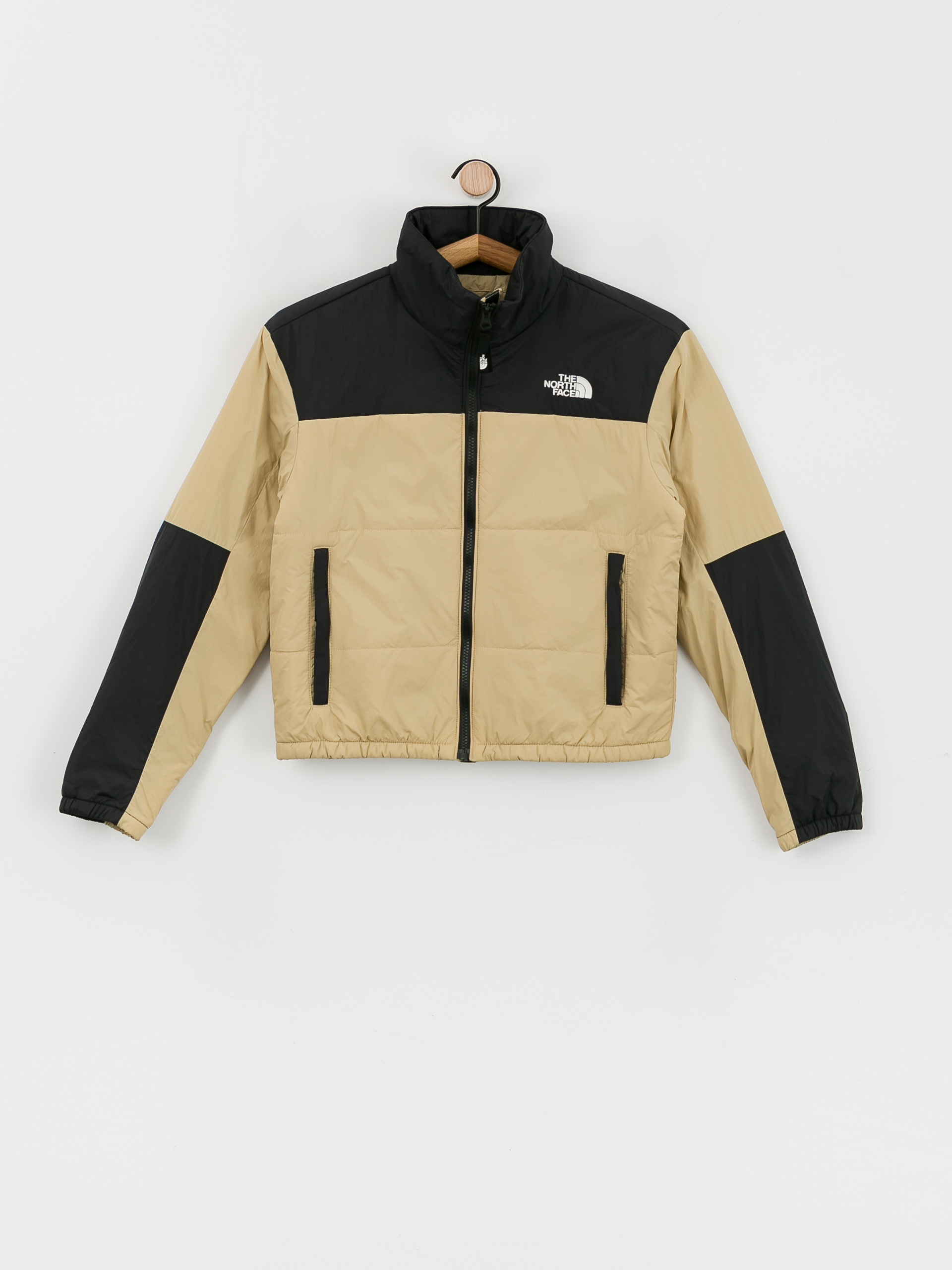 The North Face Guniwei Puffer Dzseki Wmn (khaki stone/tnf black)
