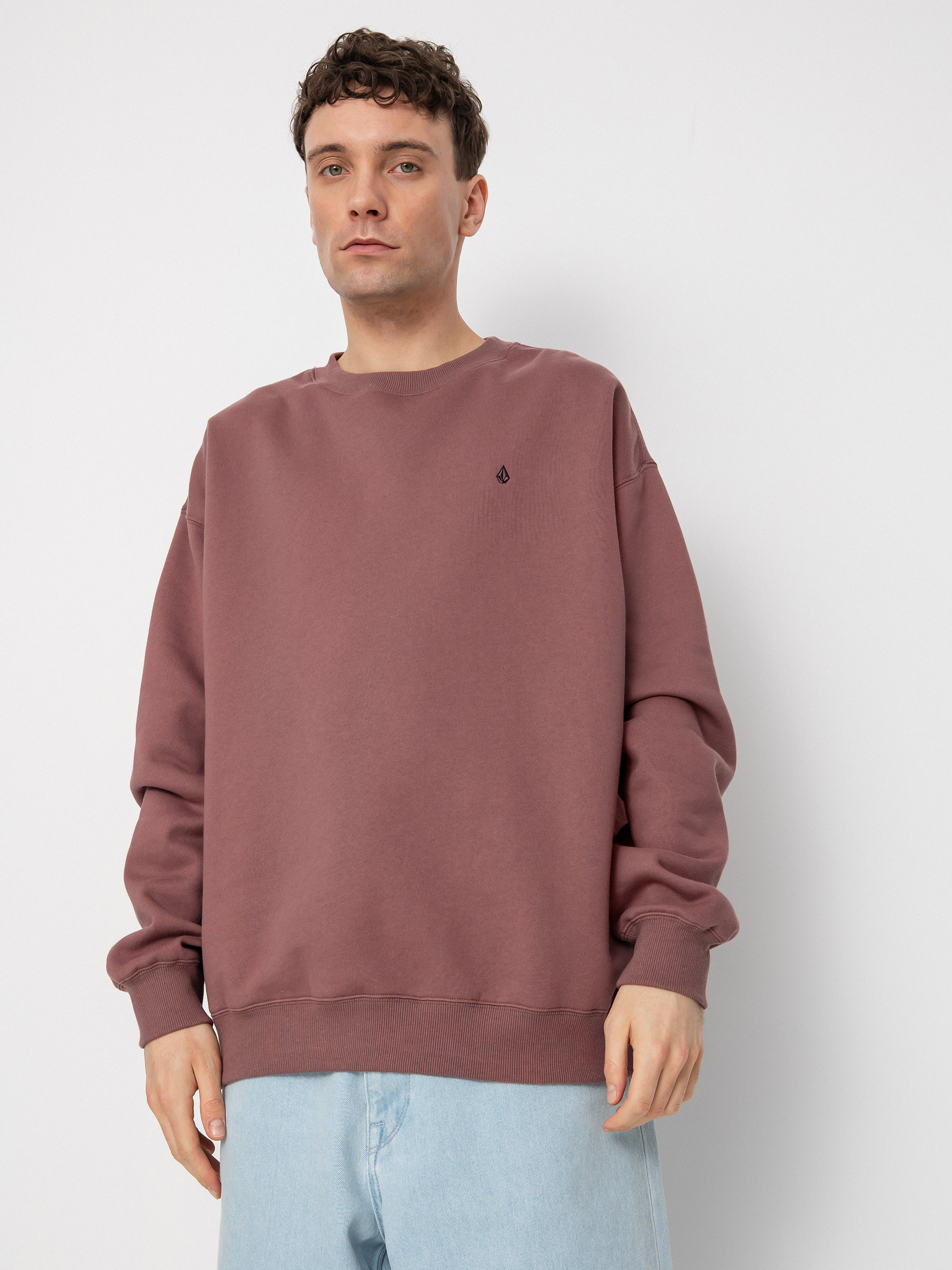 Volcom Single Stone Pulóver (bordeaux brown)