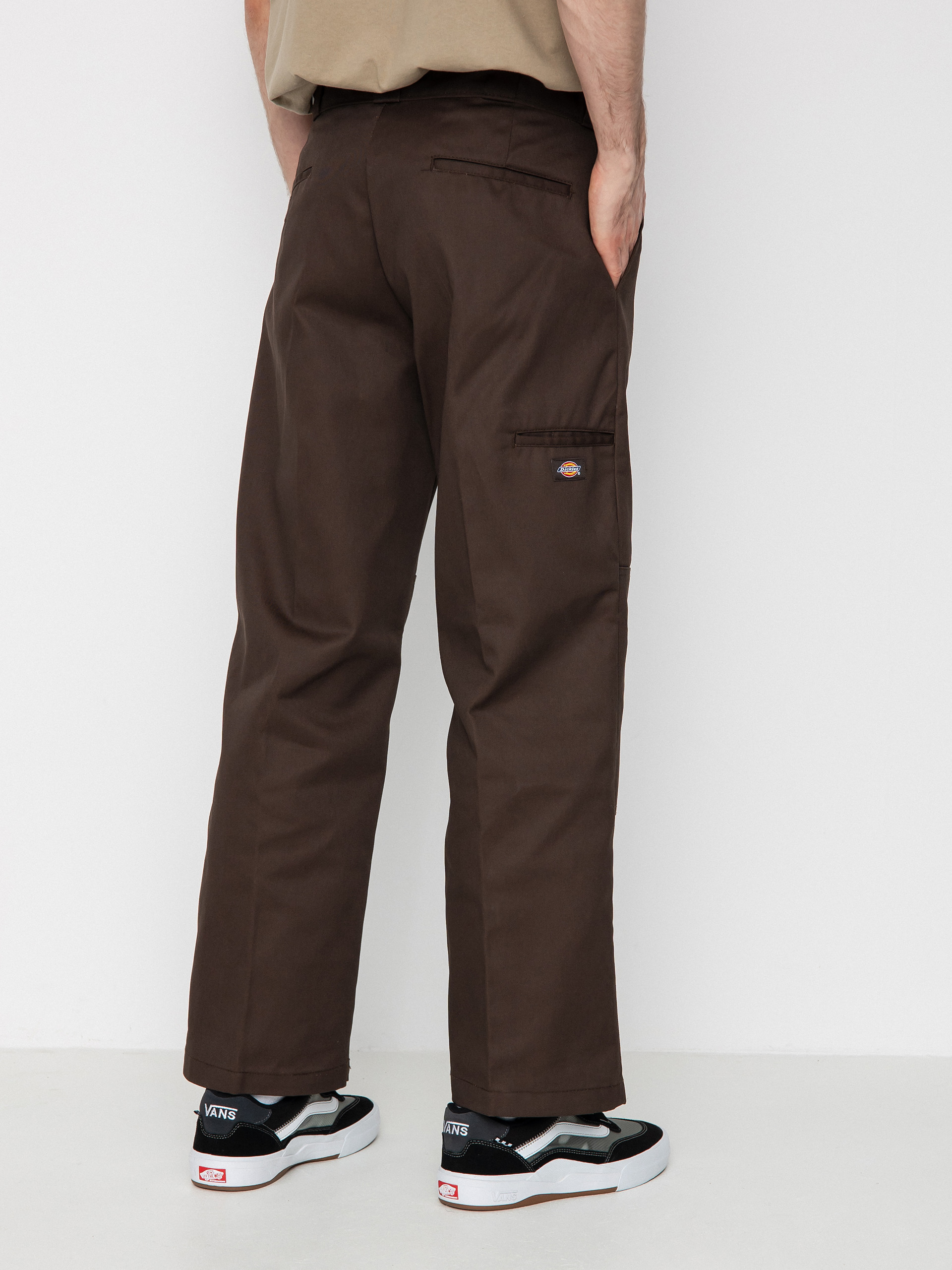 Dickies Double Knee Kisnadrág (dark brown)