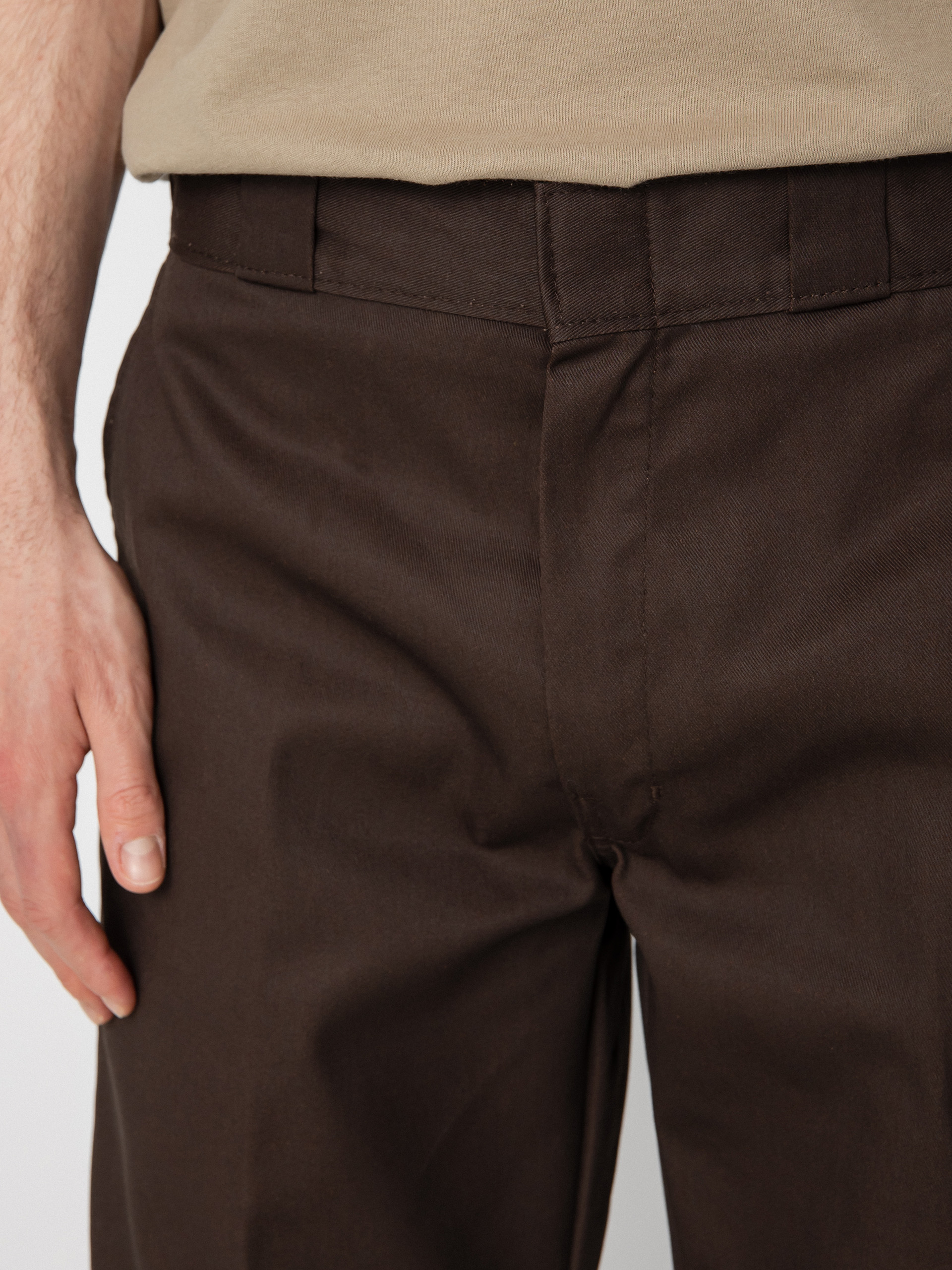 Dickies Double Knee Kisnadrág (dark brown)