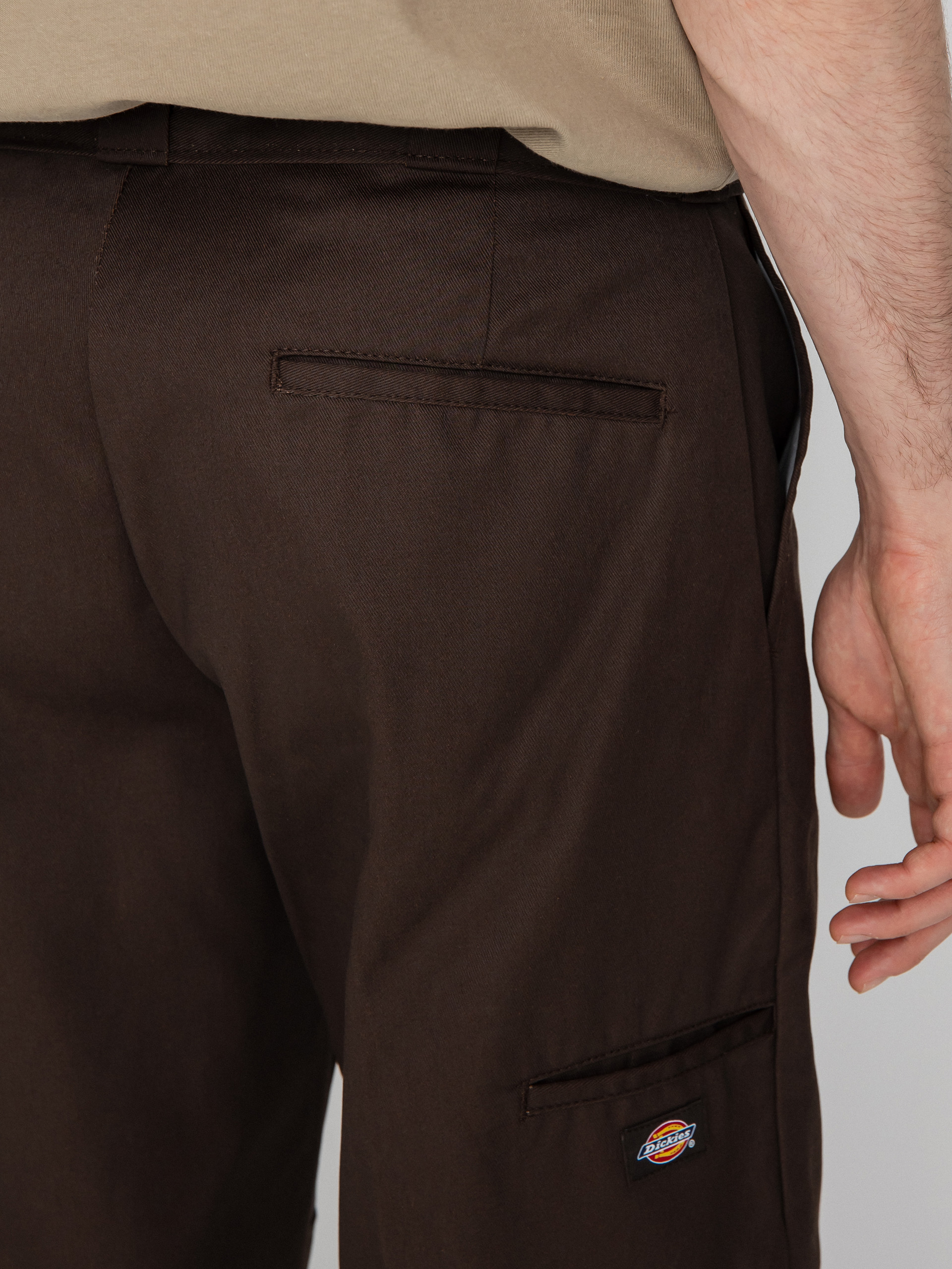 Dickies Double Knee Kisnadrág (dark brown)